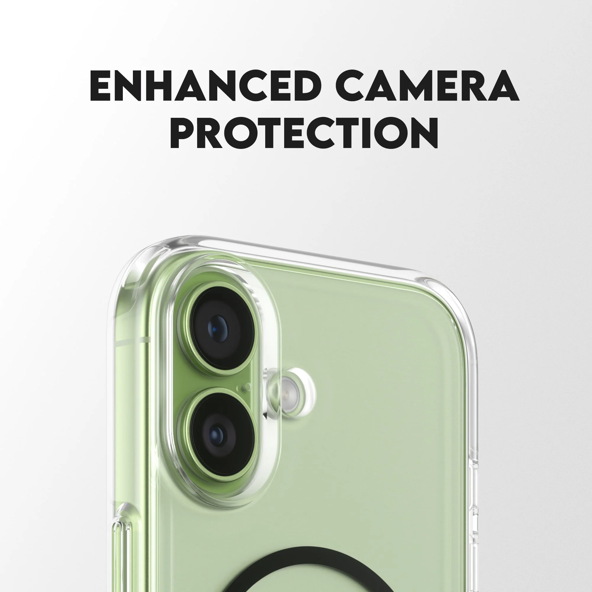 CARE™ by PanzerGlass® Urban Explorer Case Transparent w. Black MagSafe iPhone 17 - Image 8
