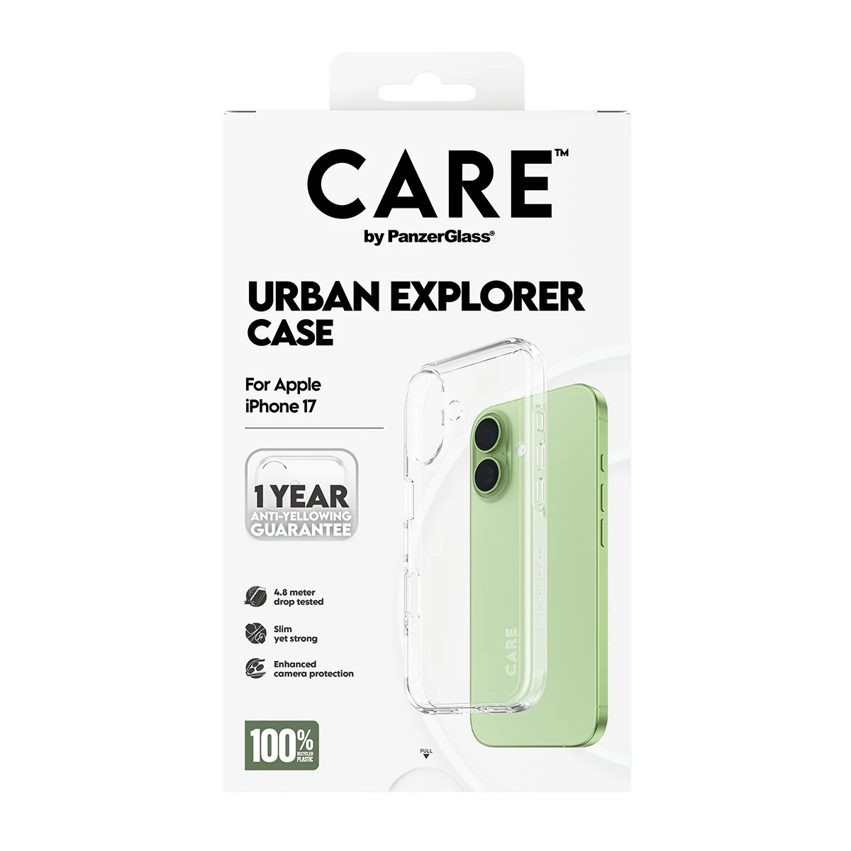 CARE™ by PanzerGlass® Urban Explorer Case Transparent iPhone 17 - Image 3