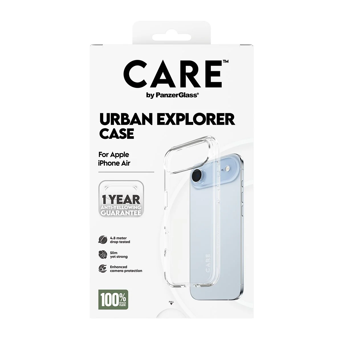 CARE™ by PanzerGlass® Urban Explorer Case Transparent iPhone Air - Image 3