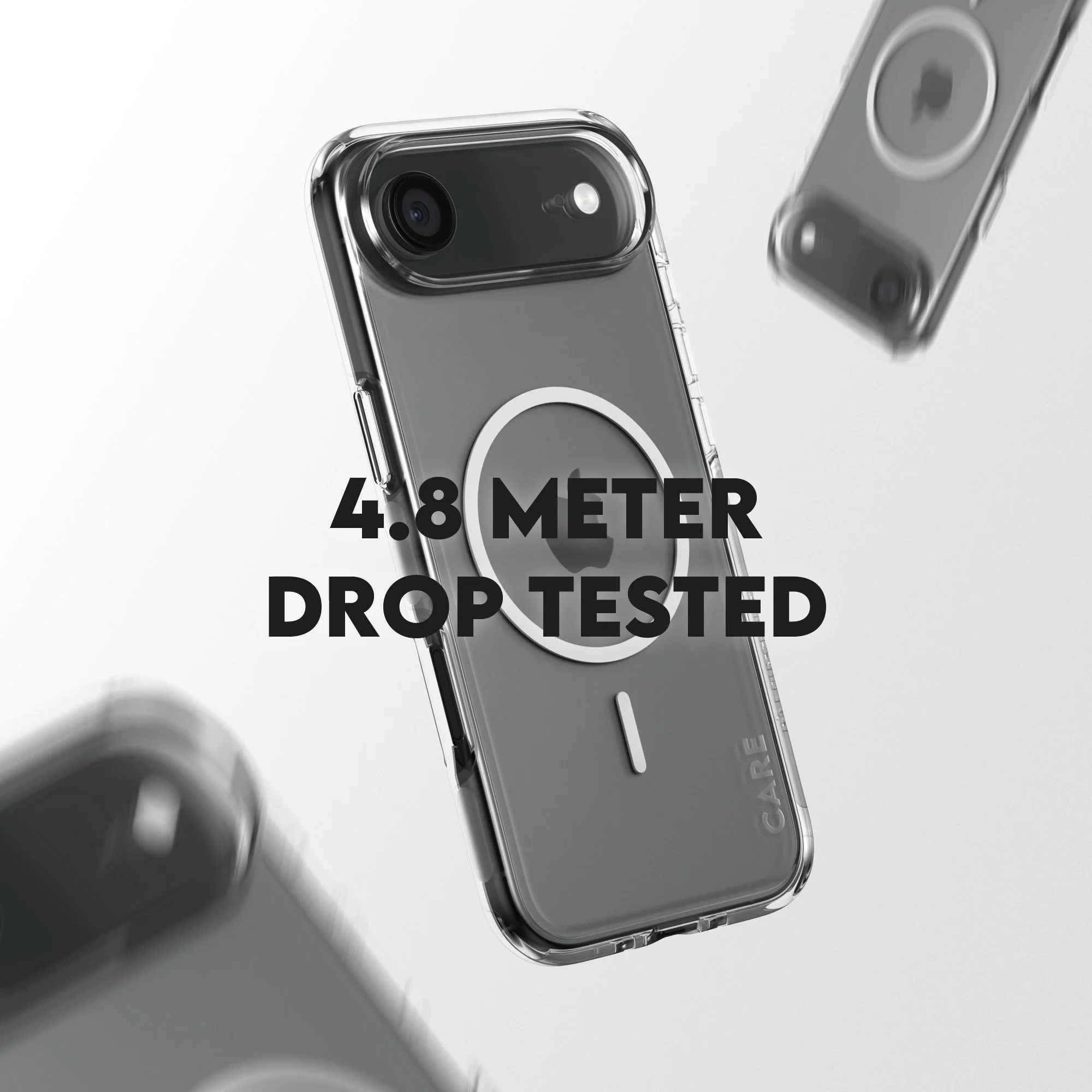 CARE™ by PanzerGlass® Urban Explorer Case Transparent w. White MagSafe iPhone Air - Image 6