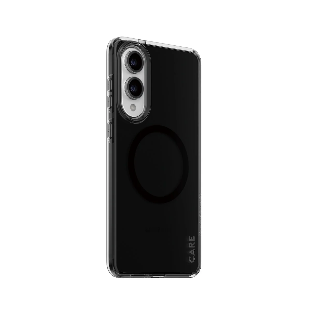CARE⢠by PanzerGlass® Smokey Case w. Black Qi Compatible Samsung S25 Edge