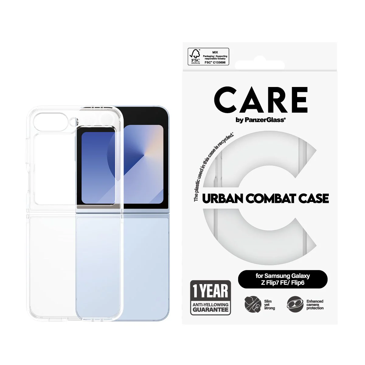CARE™ by PanzerGlass® Urban Combat Case Samsung Galaxy Z Flip7 FE | Flip6 - Image 2