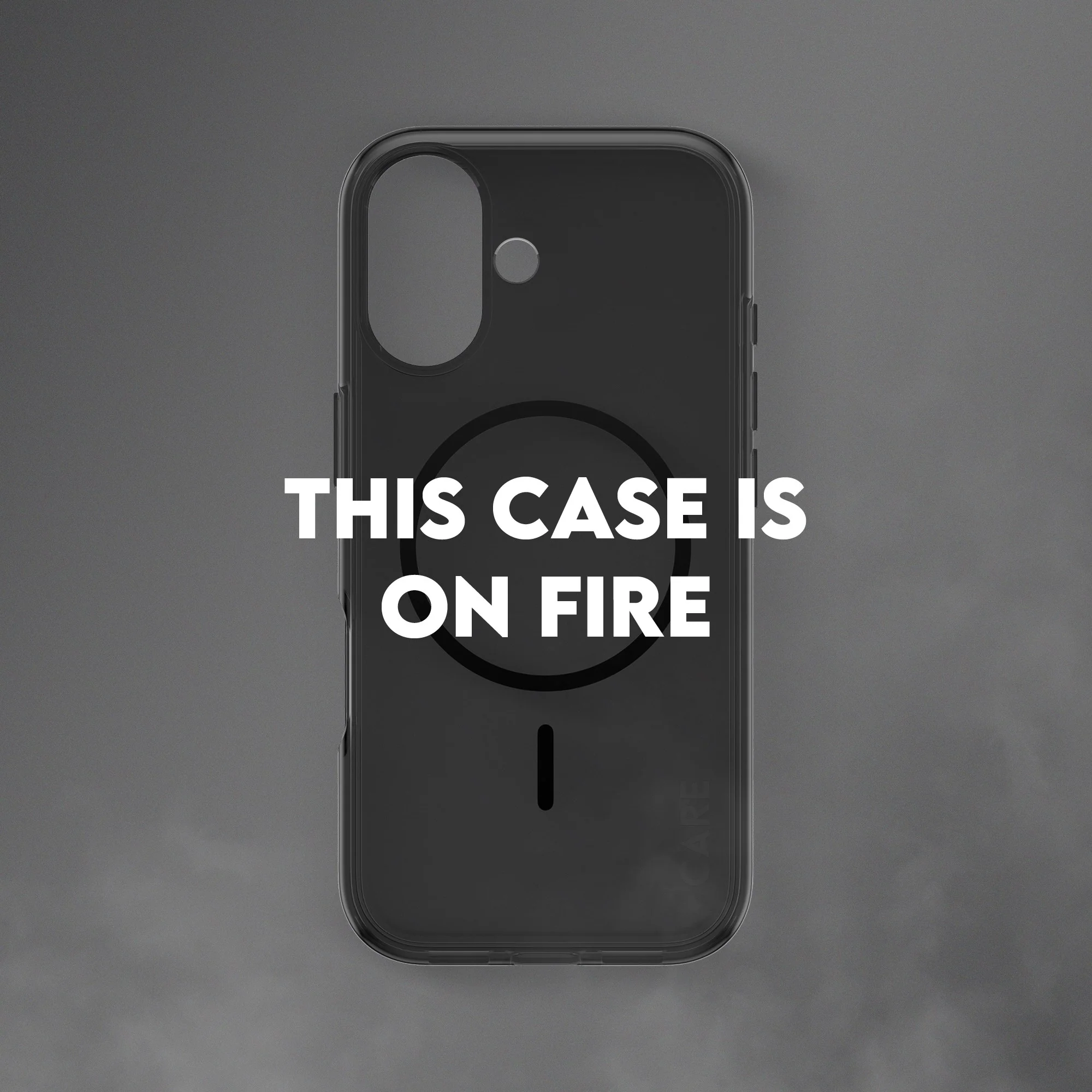 CARE⢠by PanzerGlass® Smokey Case w. Black MagSafe iPhone 17 - Image 6