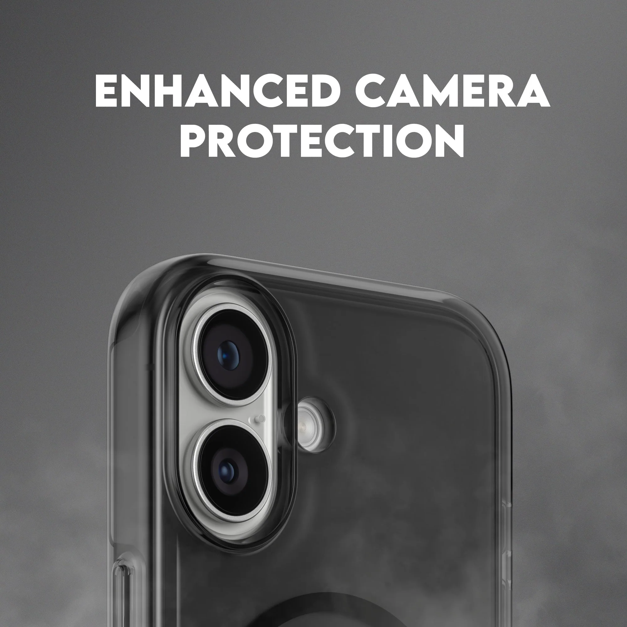 CARE⢠by PanzerGlass® Smokey Case w. Black MagSafe iPhone 17 - Image 9