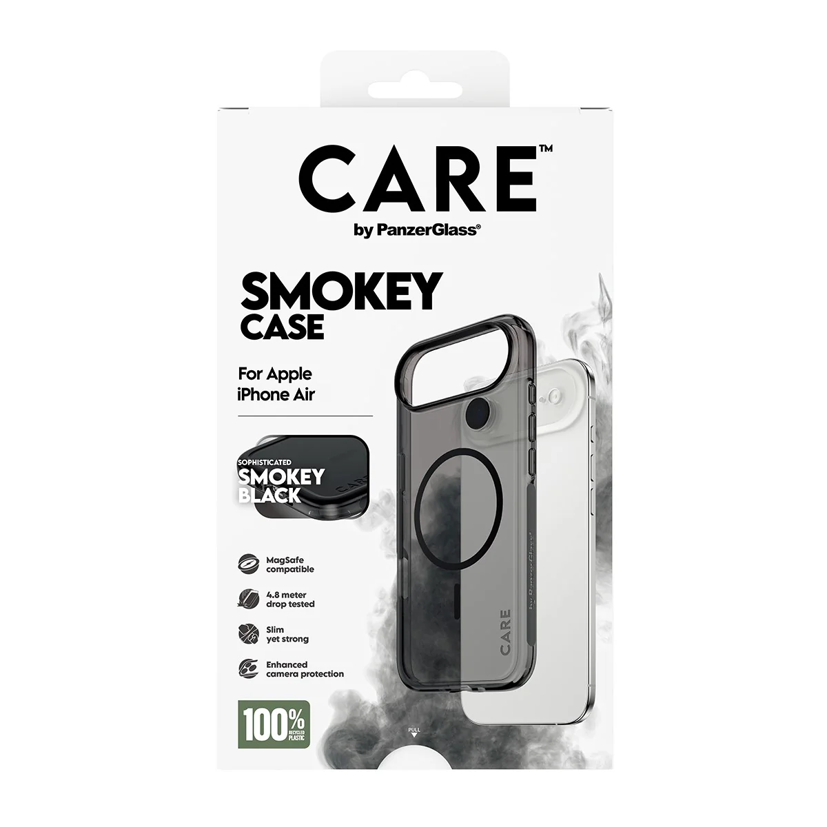 CARE™ by PanzerGlass® Smokey Case w. Black MagSafe iPhone Air - Image 3