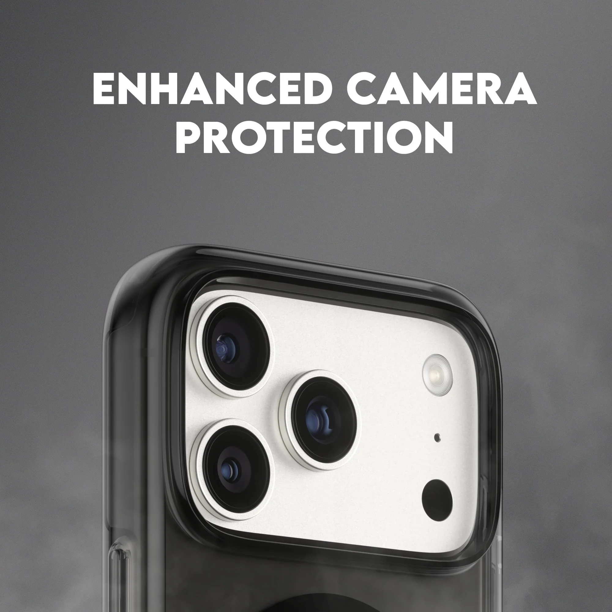CARE™ by PanzerGlass® Smokey Case w. Black MagSafe iPhone 17 Pro - Image 10