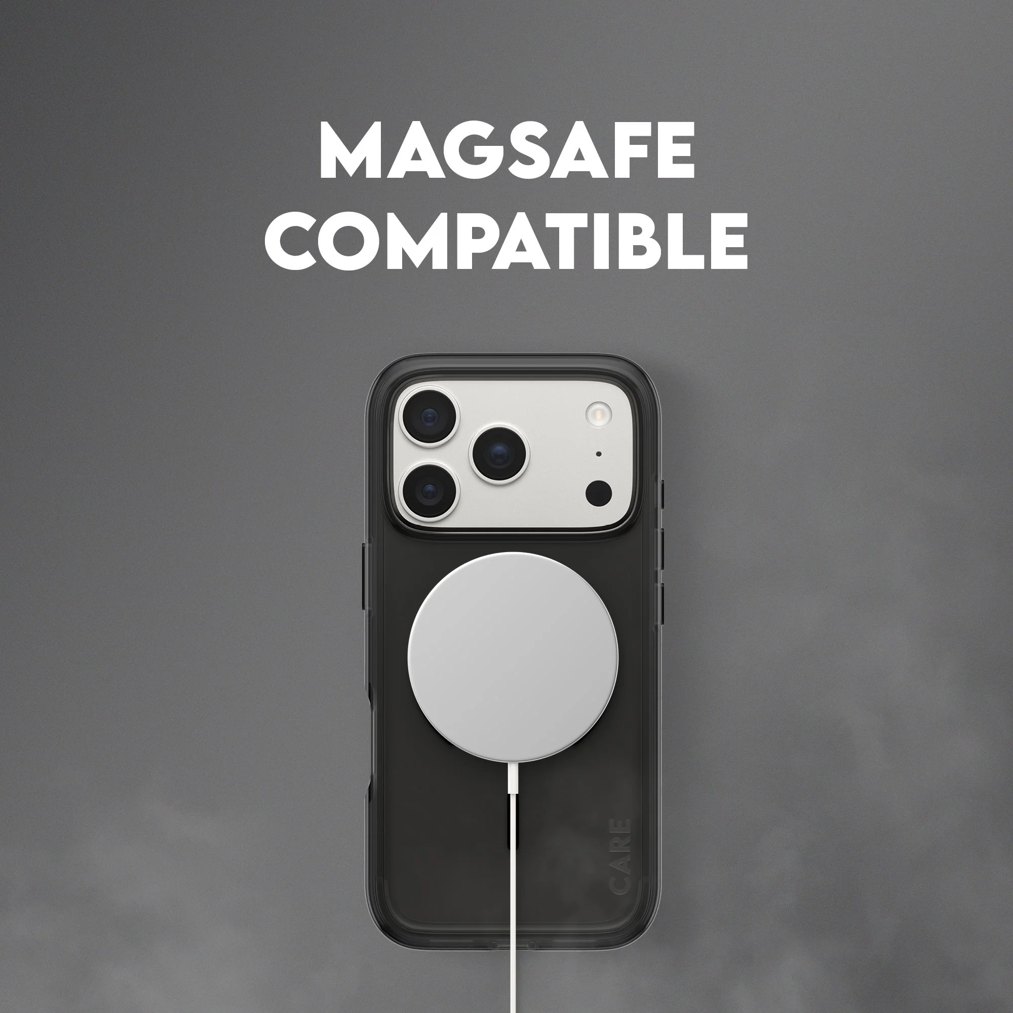 CARE™ by PanzerGlass® Smokey Case w. Black MagSafe iPhone 17 Pro - Image 11