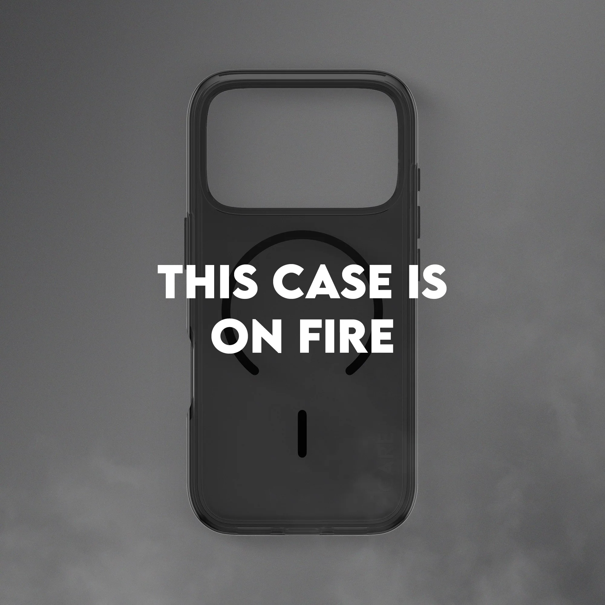 CARE™ by PanzerGlass® Smokey Case w. Black MagSafe iPhone 17 Pro - Image 6