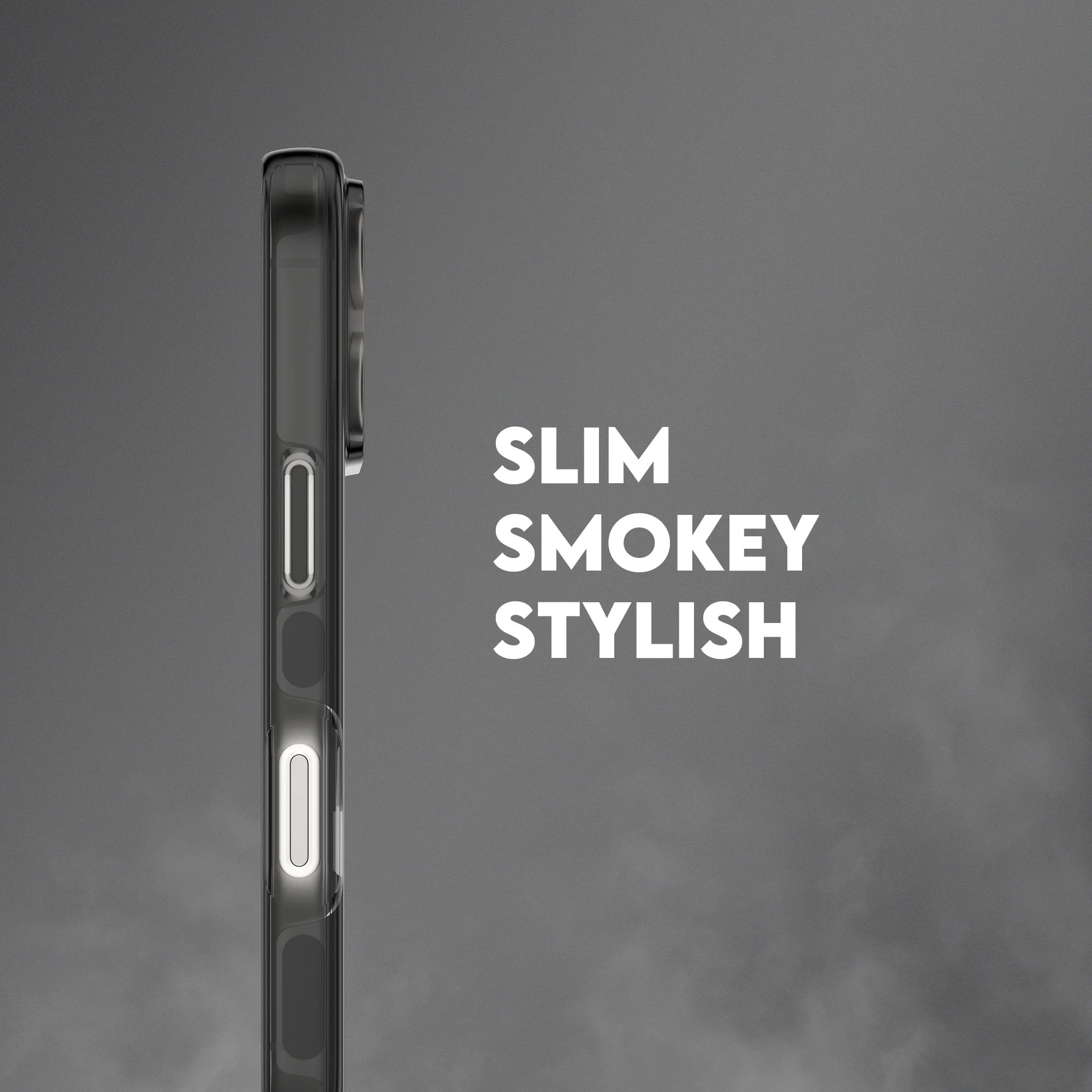 CARE™ by PanzerGlass® Smokey Case w. Black MagSafe iPhone 17 Pro - Image 8