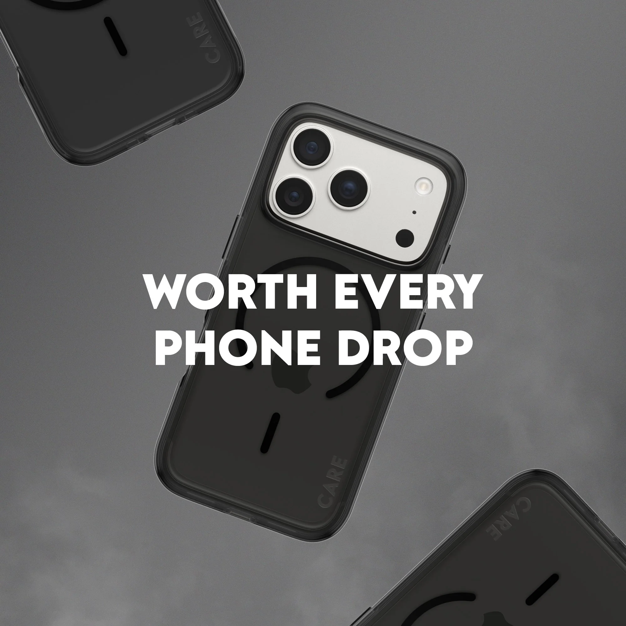CARE™ by PanzerGlass® Smokey Case w. Black MagSafe iPhone 17 Pro - Image 9