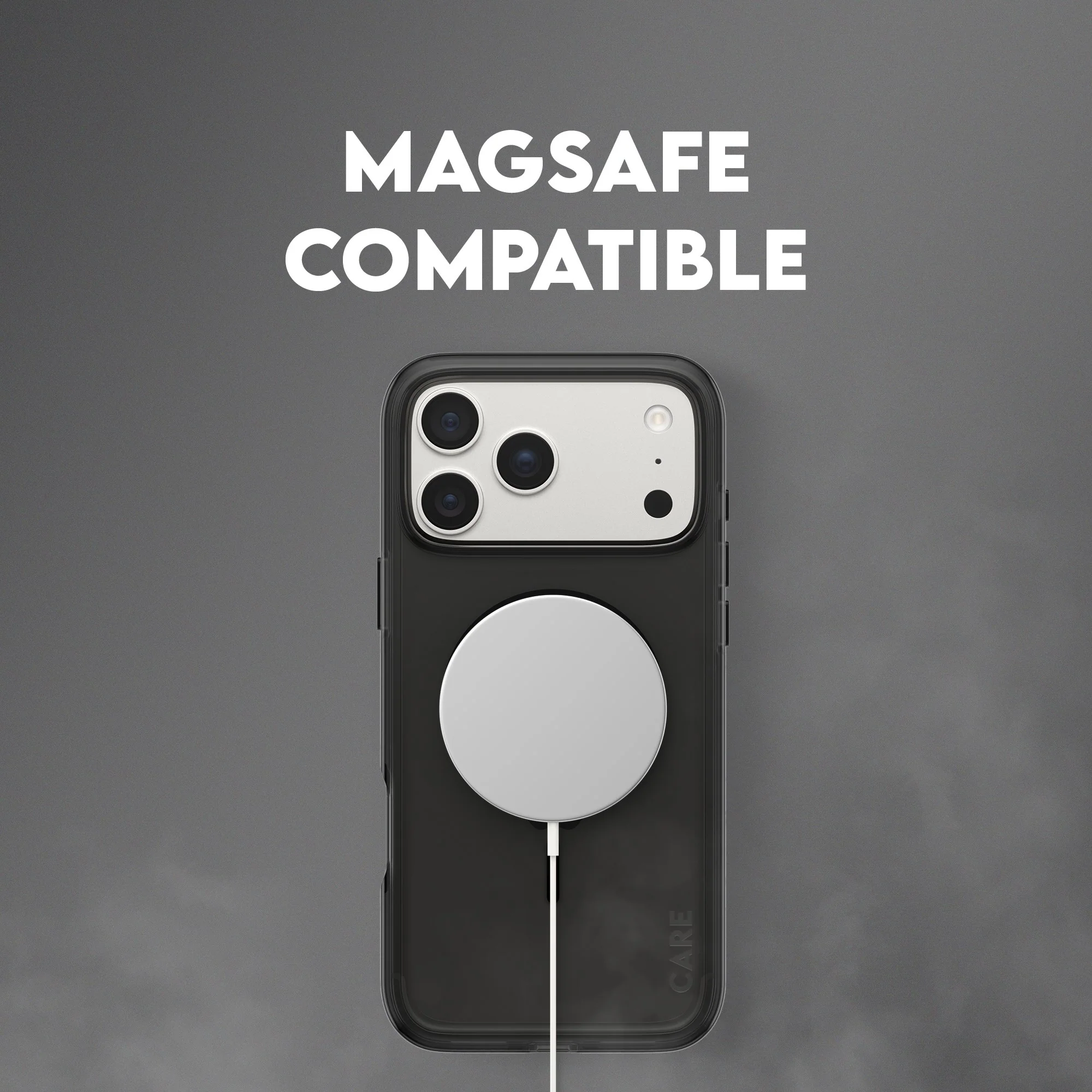 CARE⢠by PanzerGlass® Smokey Case w. Black MagSafe iPhone 17 Pro Max - Image 11