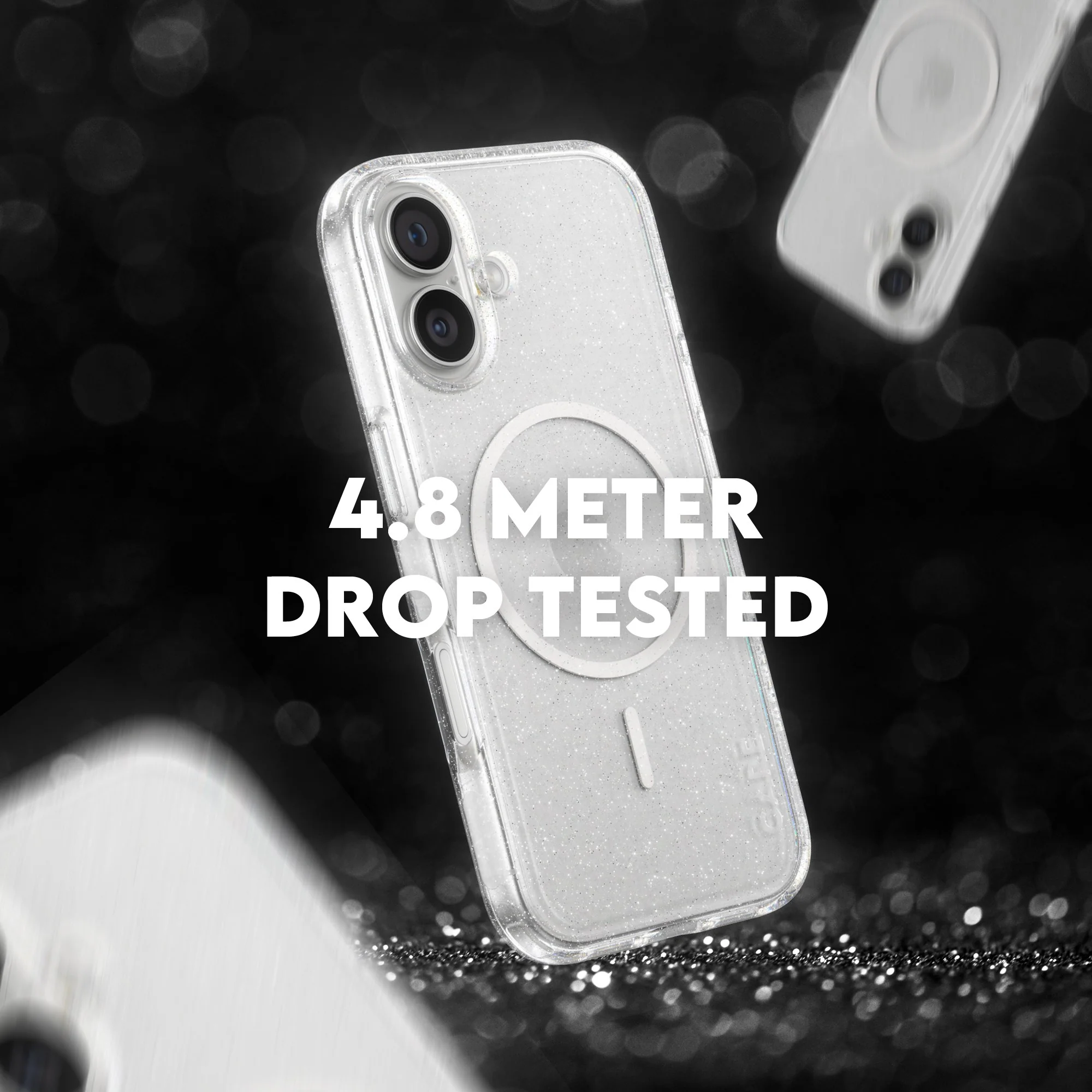 CARE⢠by PanzerGlass® Star Lit Case w. White MagSafe iPhone 17 - Image 7