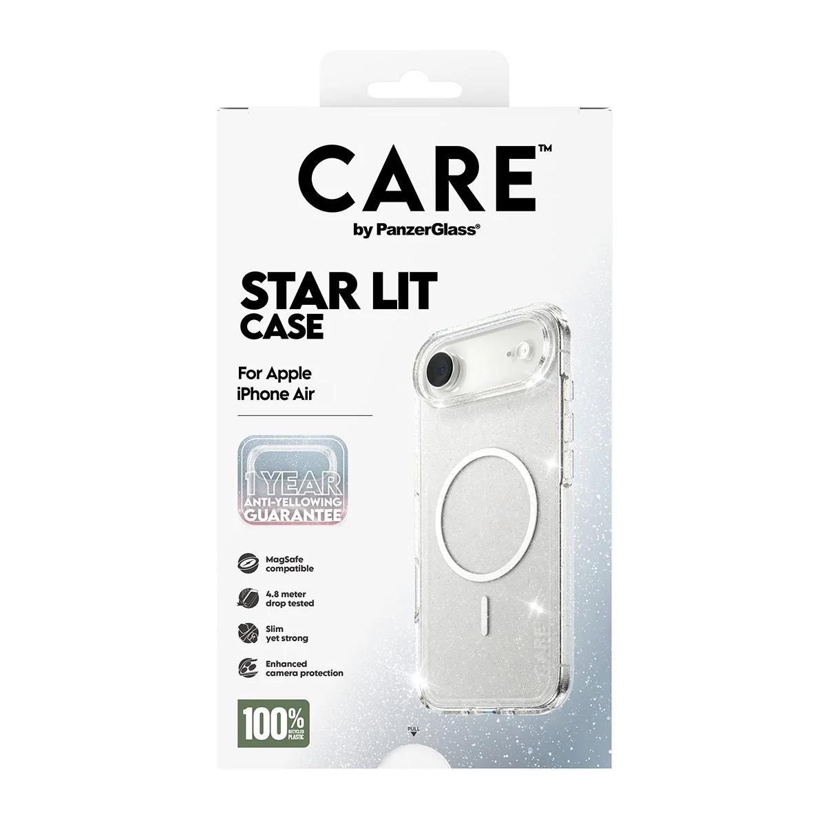 CARE⢠by PanzerGlass® Star Lit Case w. White MagSafe iPhone Air - Image 3