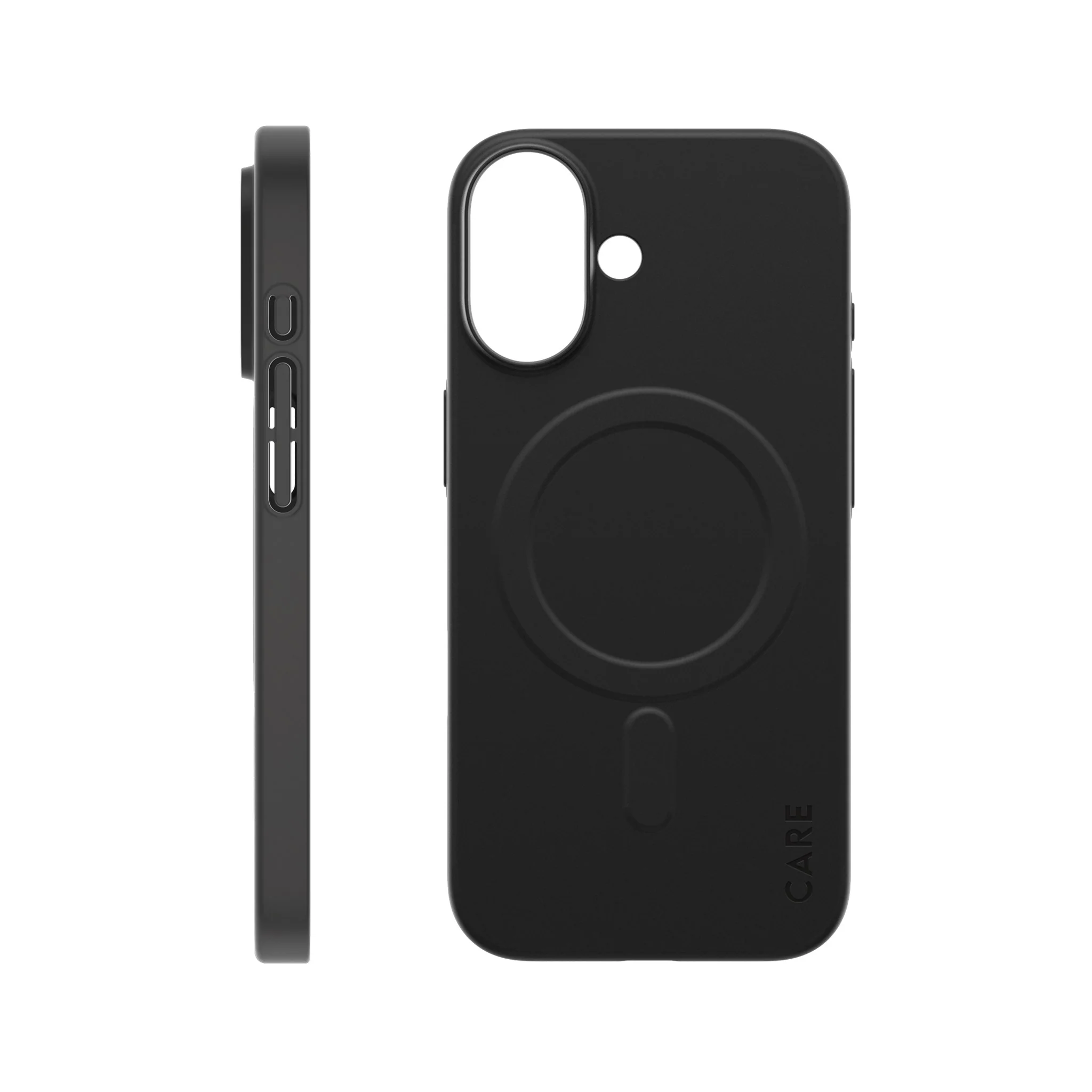 CARE⢠by PanzerGlass® SL1M Case Black w. MagSafe iPhone 17