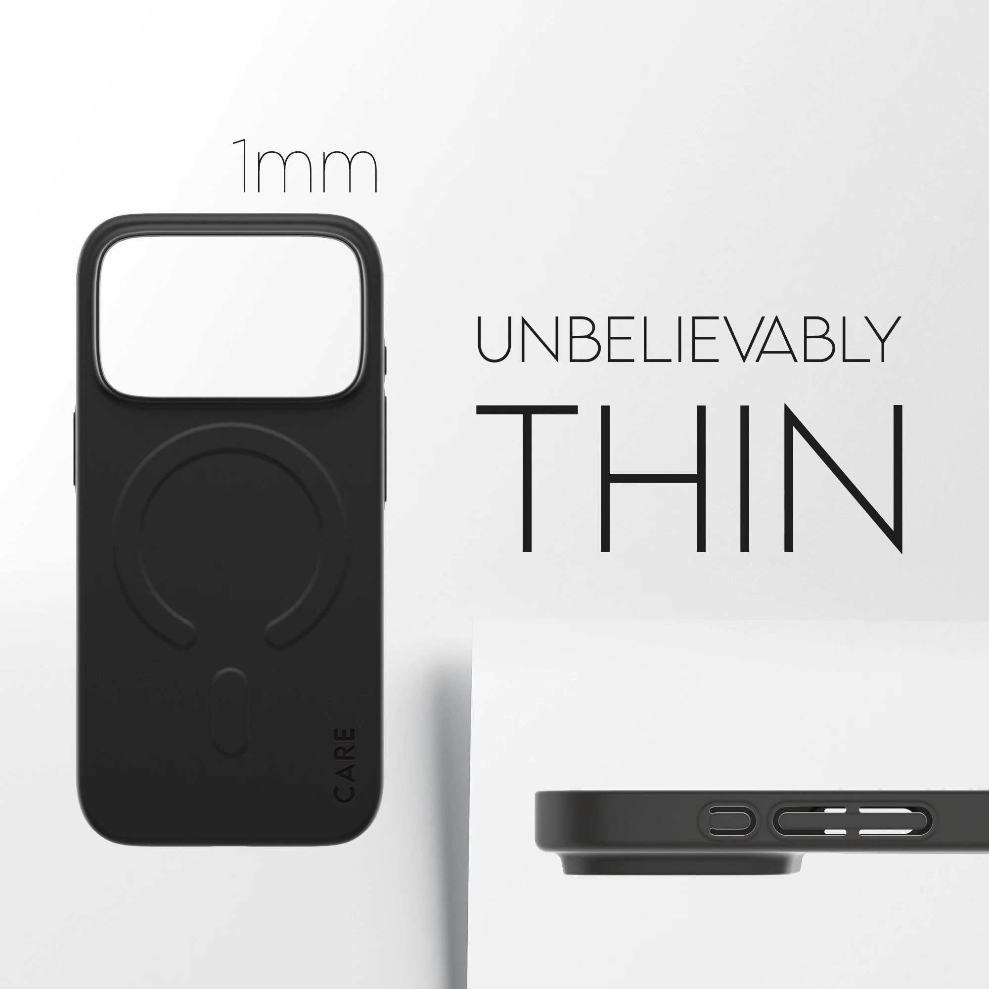 CARE⢠by PanzerGlass® SL1M Case Black w. MagSafe iPhone 17 Pro - Image 8