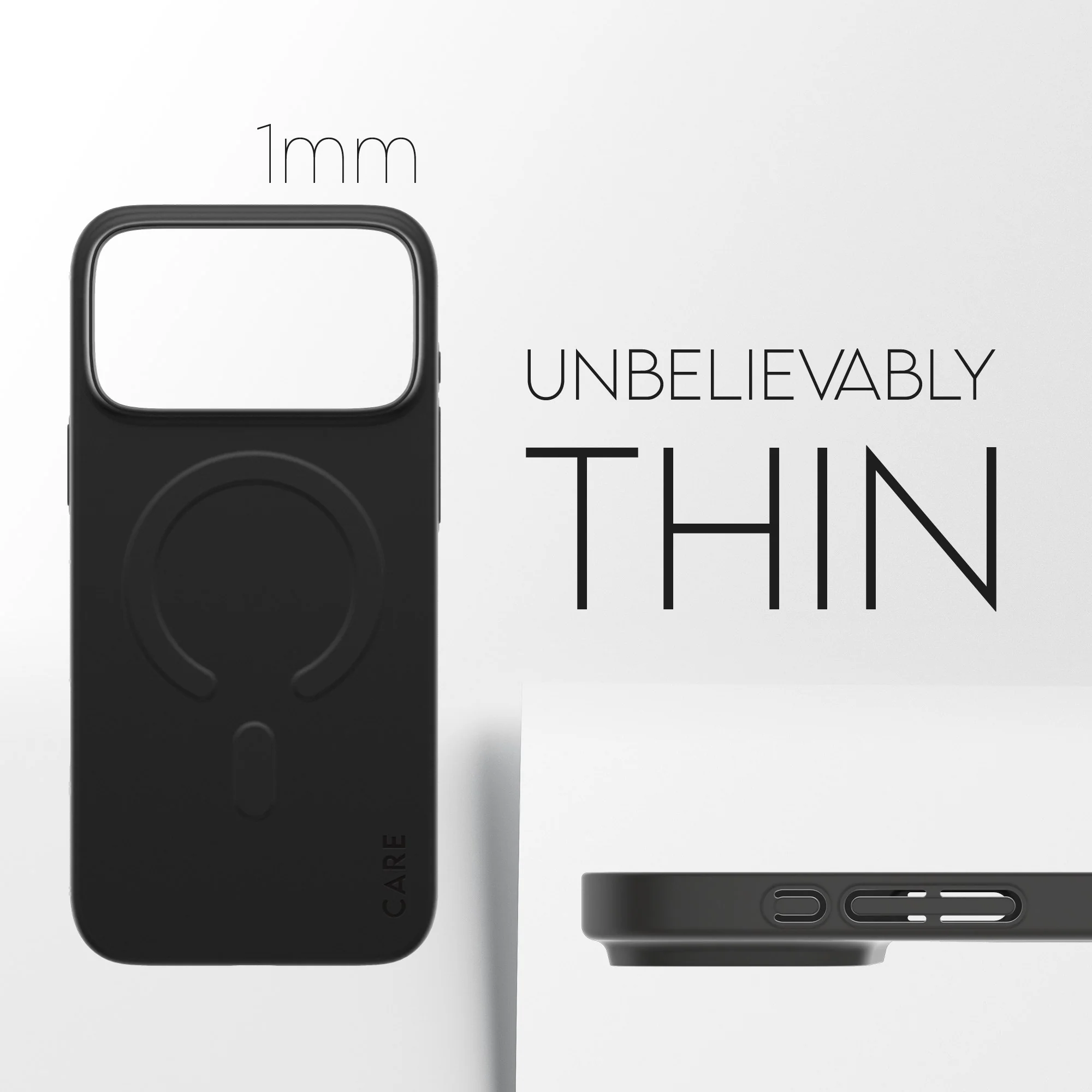 CARE⢠by PanzerGlass® SL1M Case Black w. MagSafe iPhone 17 Pro Max - Image 8