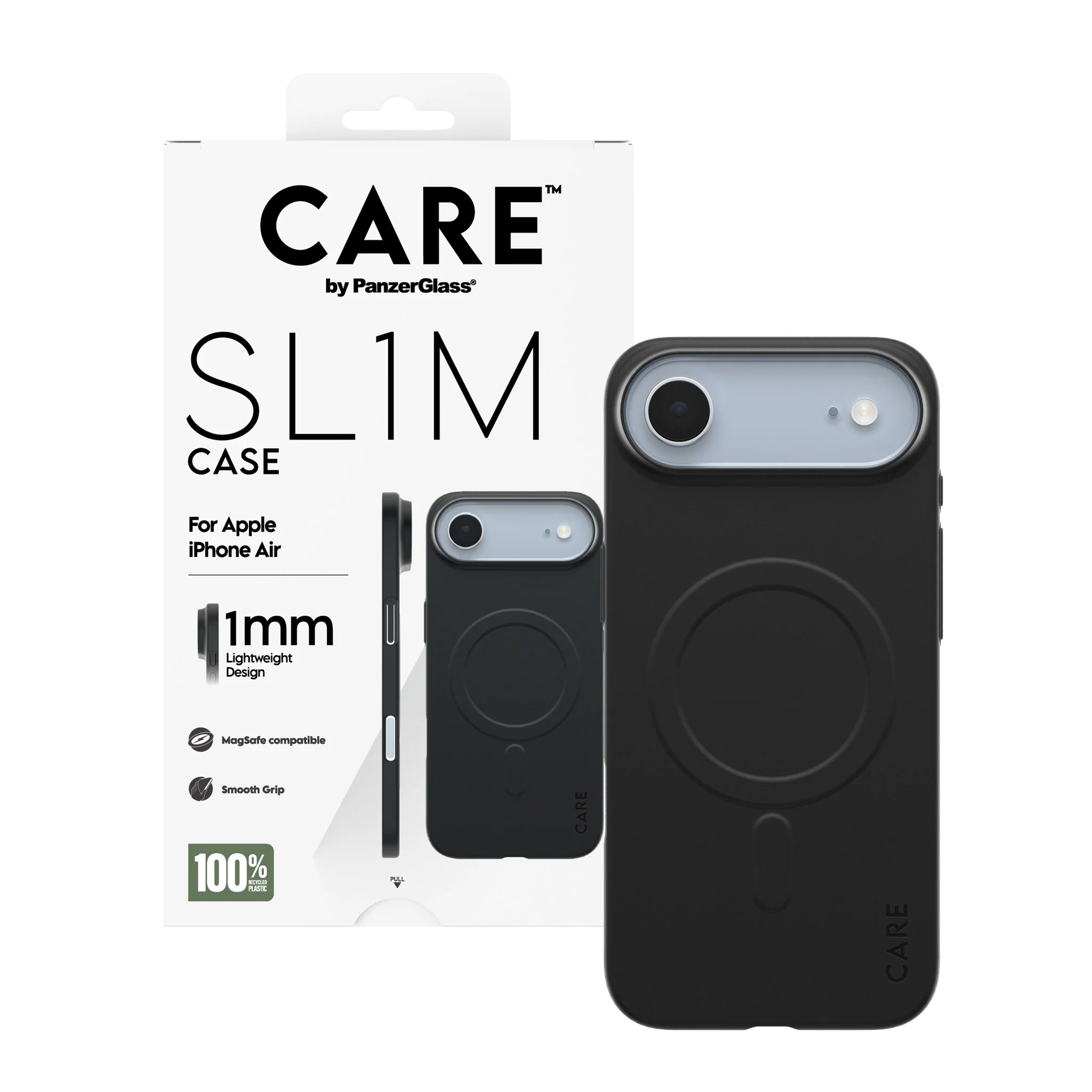 CARE™ by PanzerGlass® SL1M Case Black w. MagSafe iPhone Air - Image 5