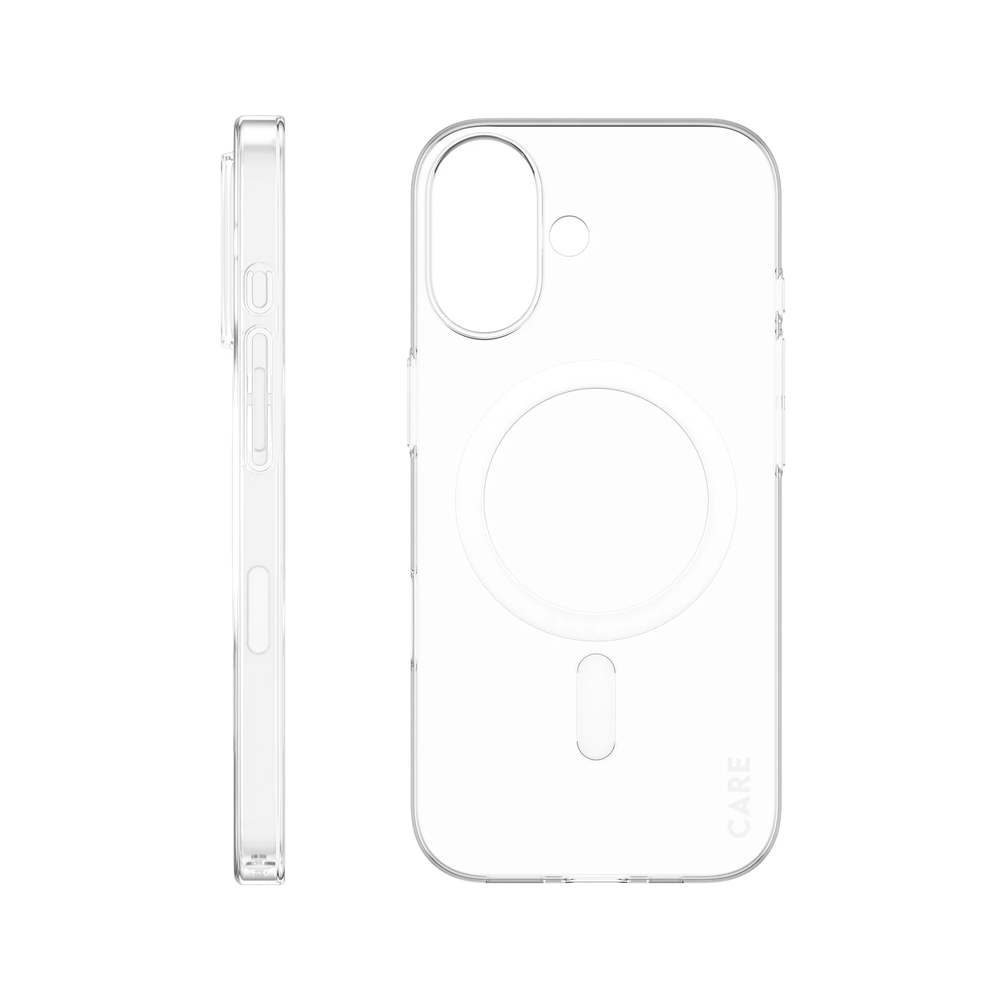 CARE⢠by PanzerGlass® SL1M Case Transparent w. MagSafe iPhone 17