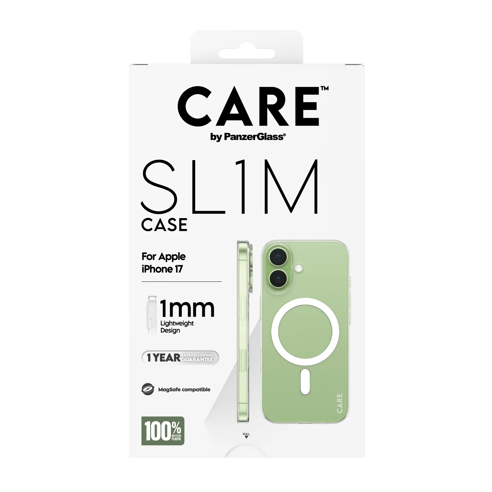 CARE⢠by PanzerGlass® SL1M Case Transparent w. MagSafe iPhone 17 - Image 3