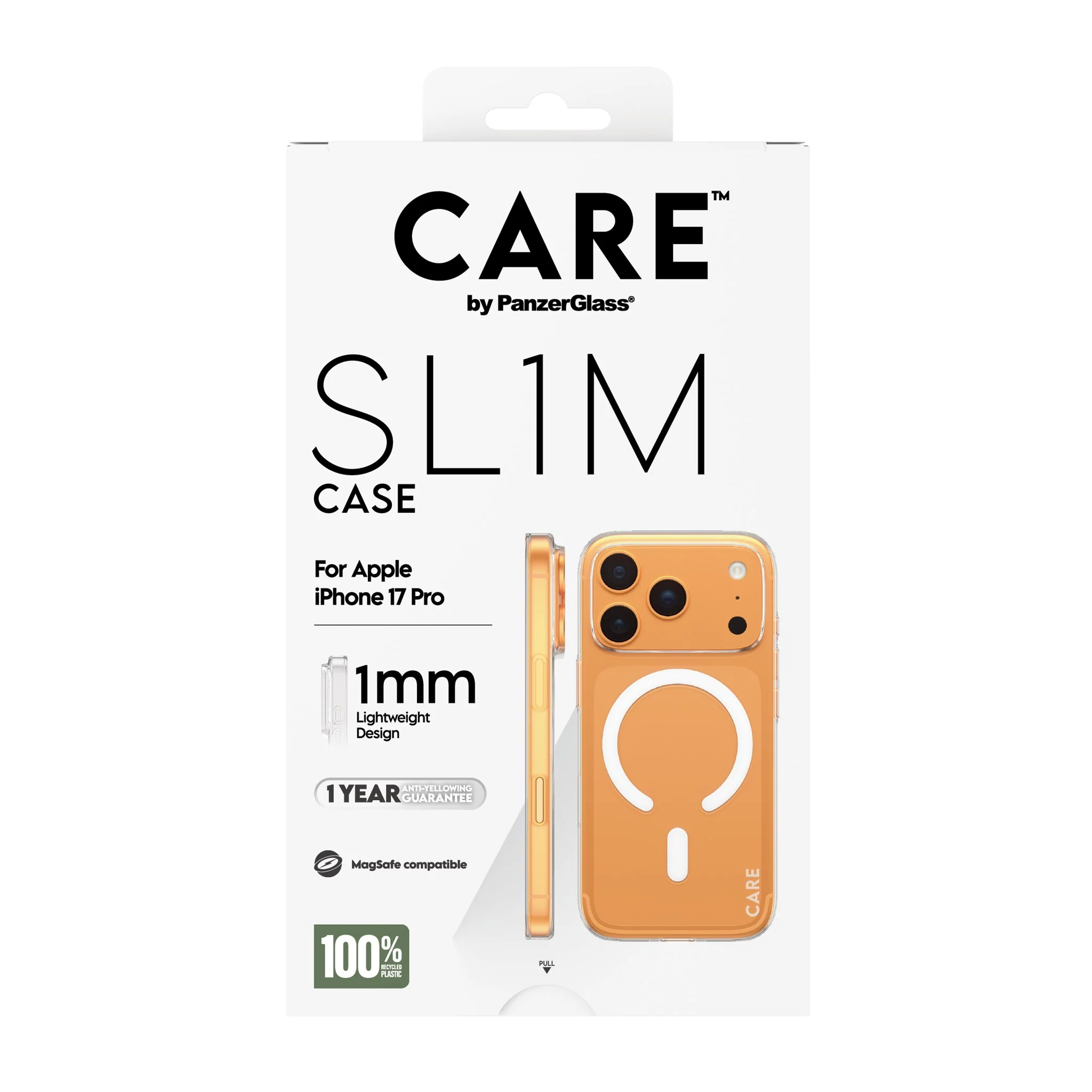 CARE⢠by PanzerGlass® SL1M Case Transparent w. MagSafe iPhone 17 Pro - Image 3