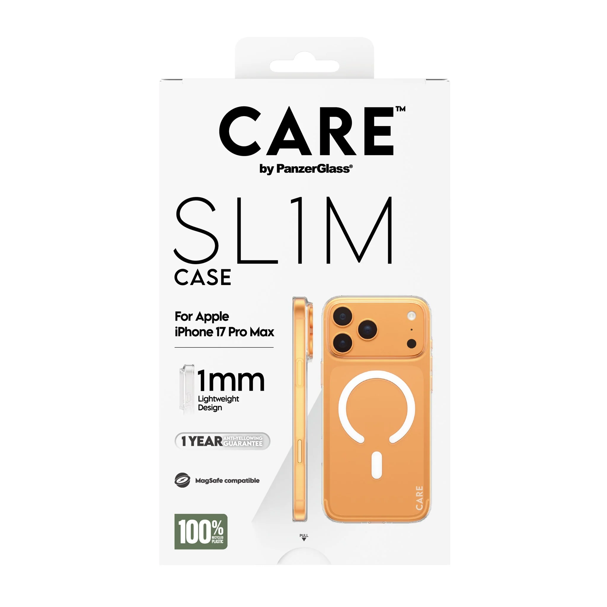 CARE⢠by PanzerGlass® SL1M Case Transparent w. MagSafe iPhone 17 Pro Max - Image 3