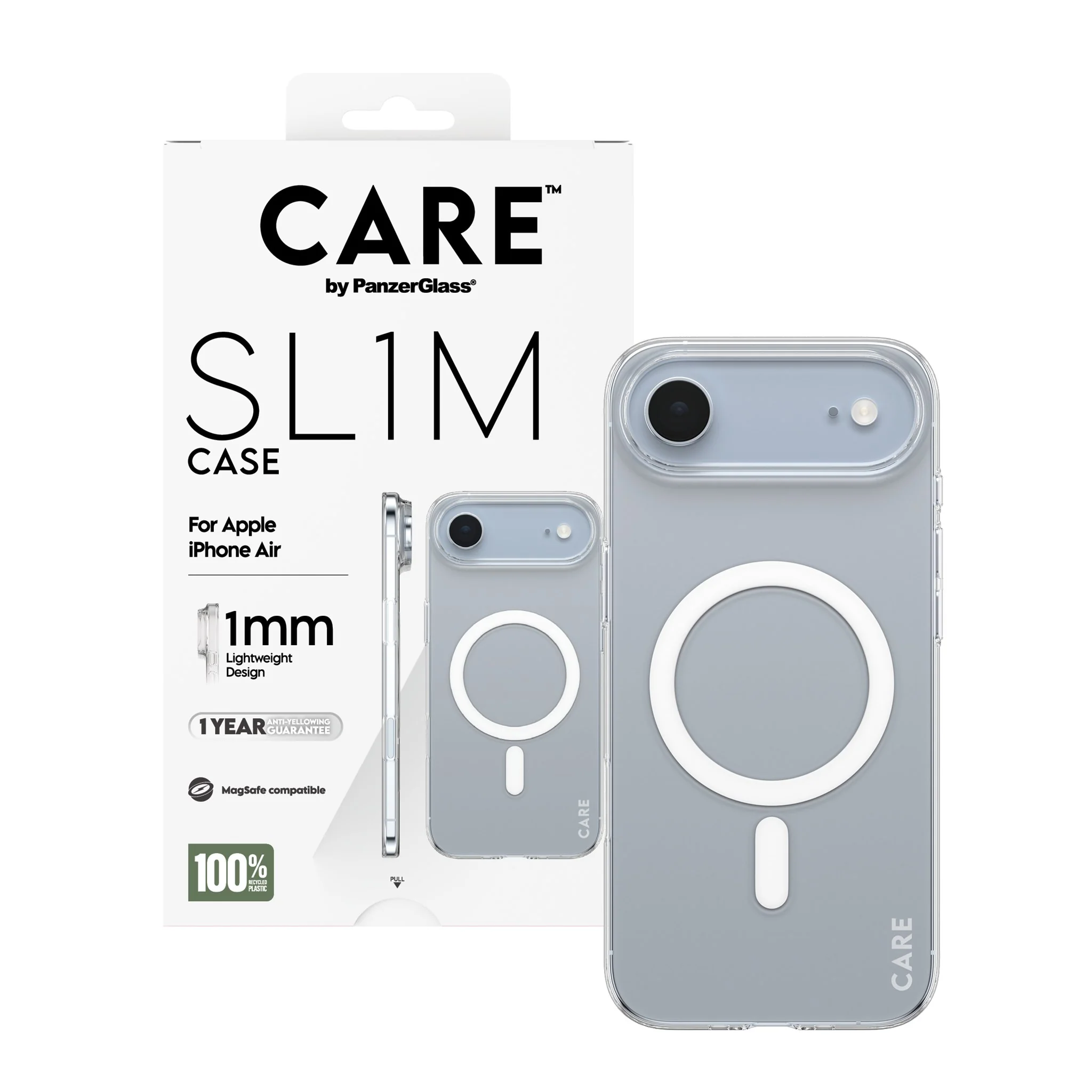 CARE⢠by PanzerGlass® SL1M Case Transparent w. MagSafe iPhone Air - Image 5