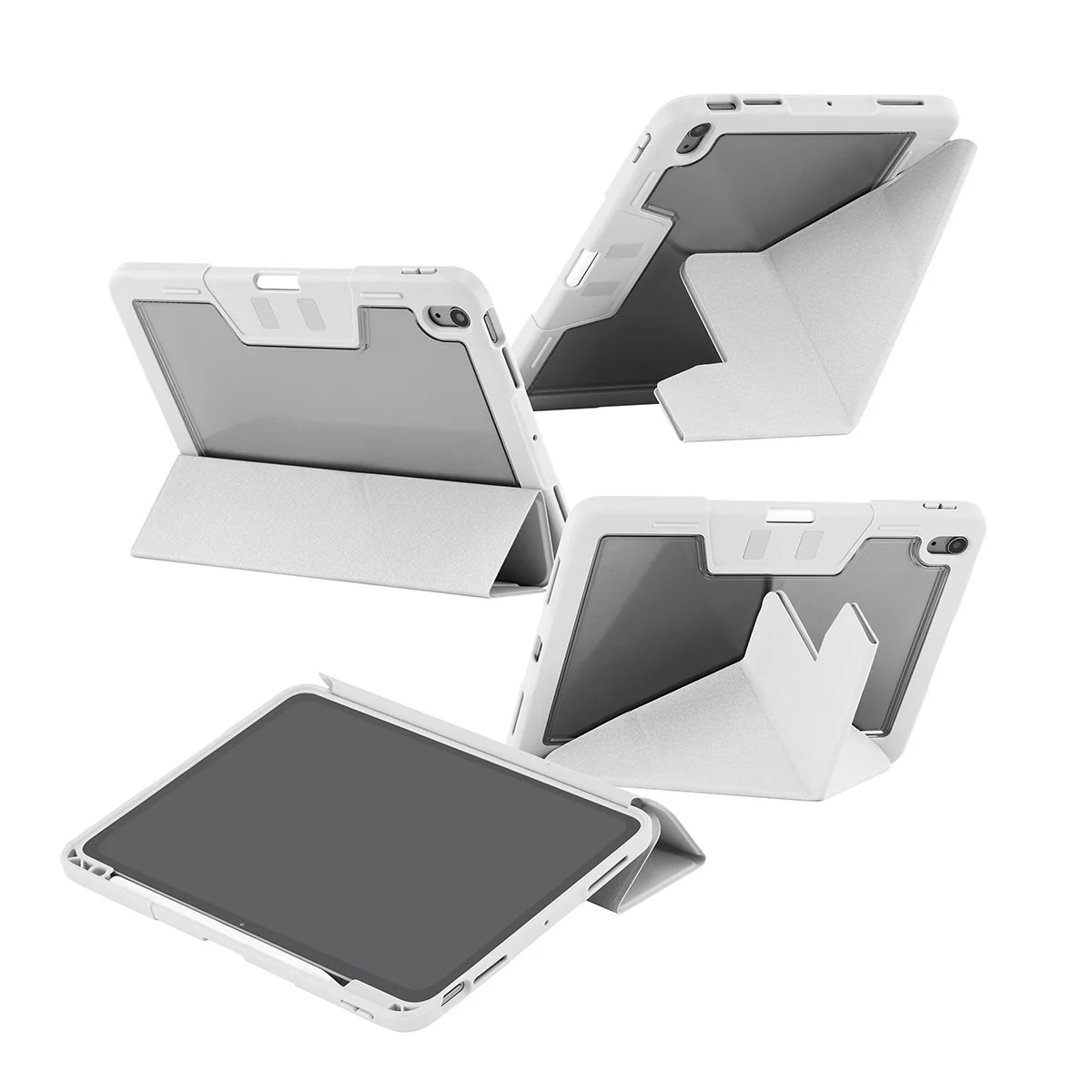 CARE™ by PanzerGlass®™ by PanzerGlass Essential Case Light Grey iPad Air 11" (2024-2026) - Image 4