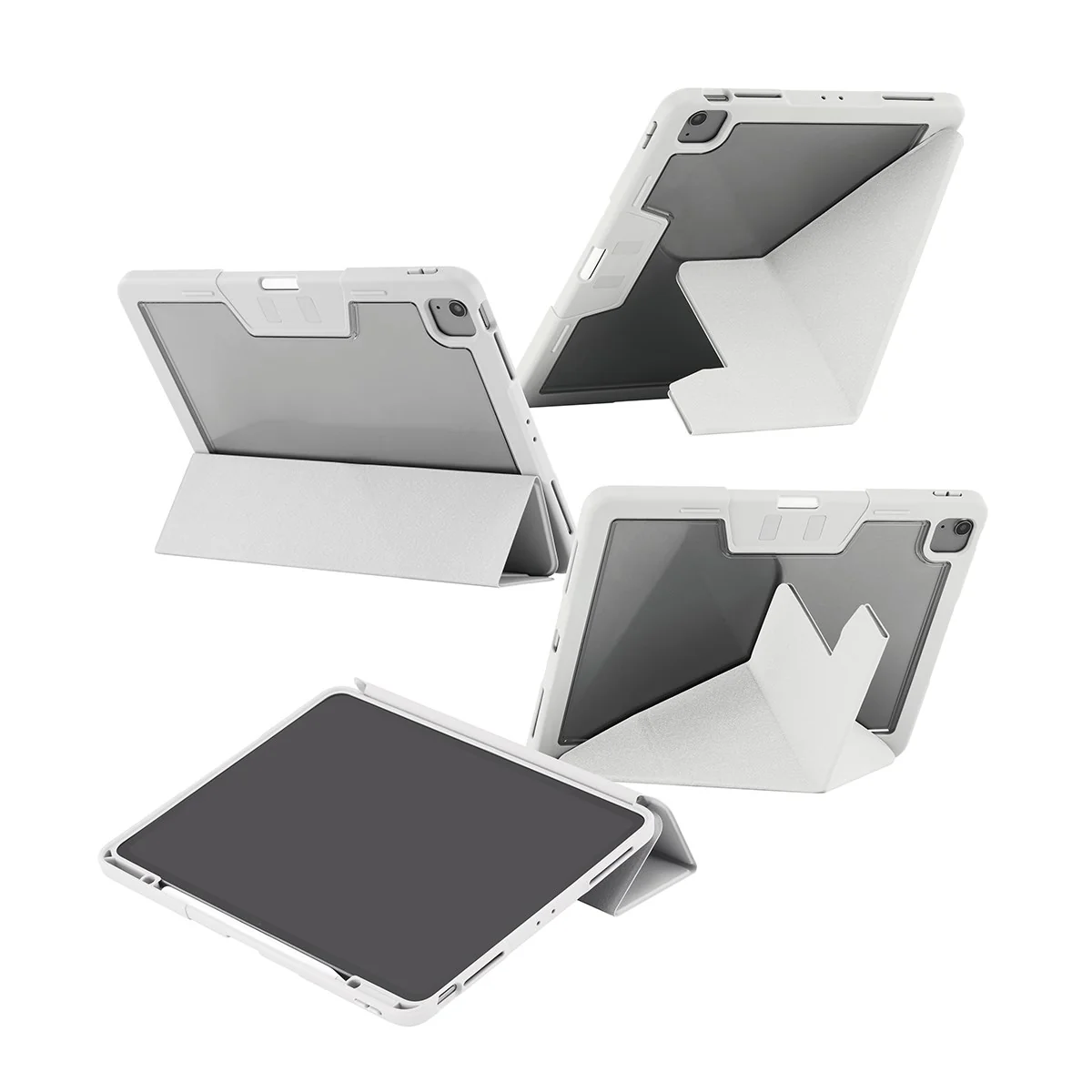 CARE™ by PanzerGlass®™ by PanzerGlass Essential Case Light Grey iPad Air 13" (2024-2026) - Image 4