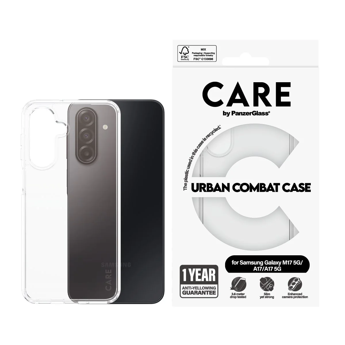 CARE™ by PanzerGlass® Urban Combat Case Samsung Galaxy M17 5G | A17 | A17 5G - Image 2