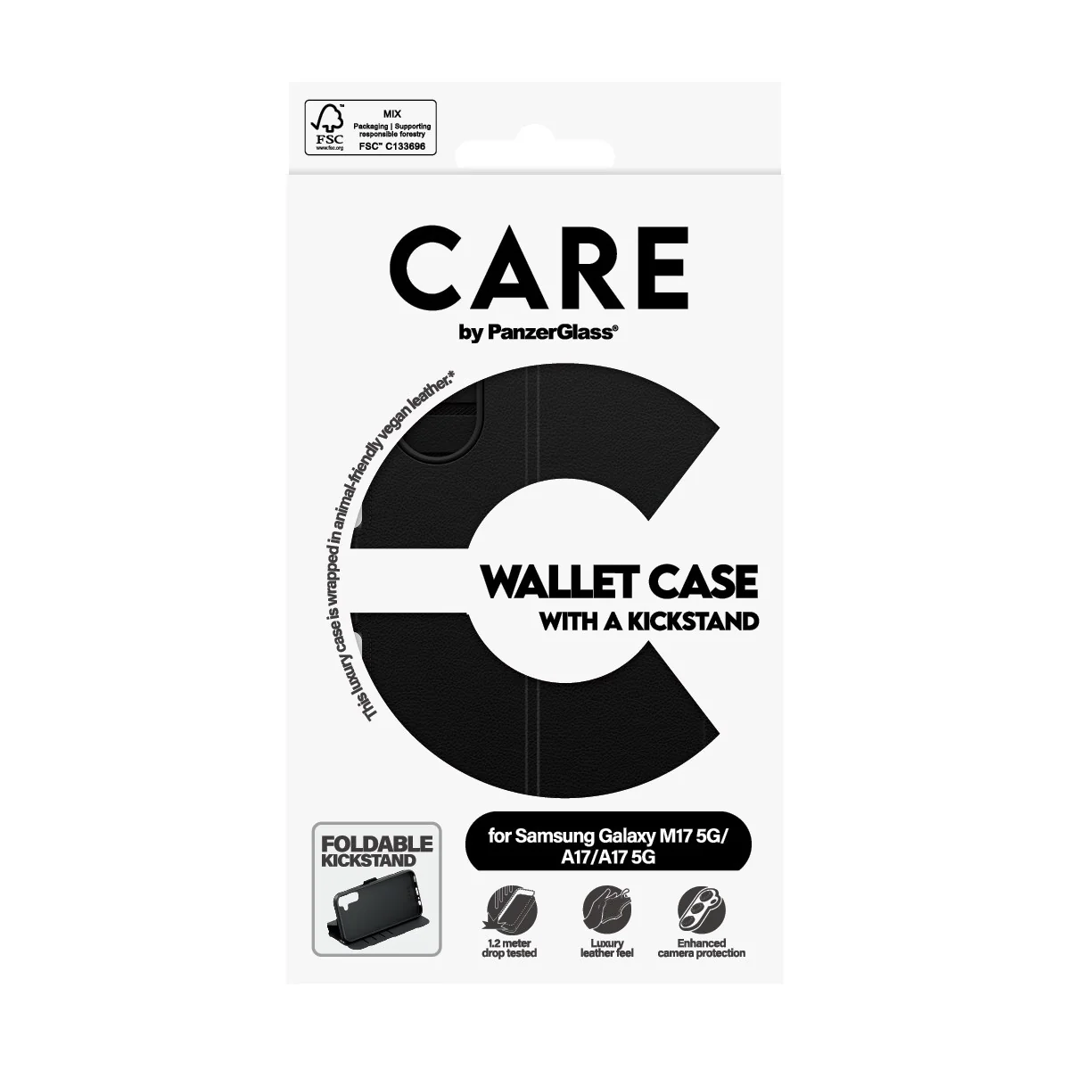 CARE™ by PanzerGlass® Wallet Case w. Kickstand Samsung Galaxy M17 5G | A17 | A17 5G - Image 4