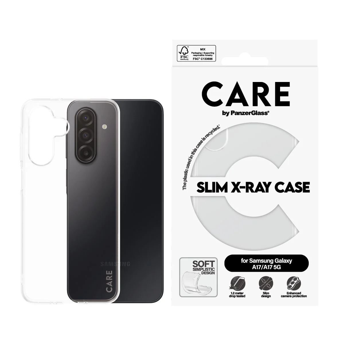 CARE™ by PanzerGlass® X-Ray Case Samsung Galaxy M17 5G | A17 4G | A17 5G - Image 2