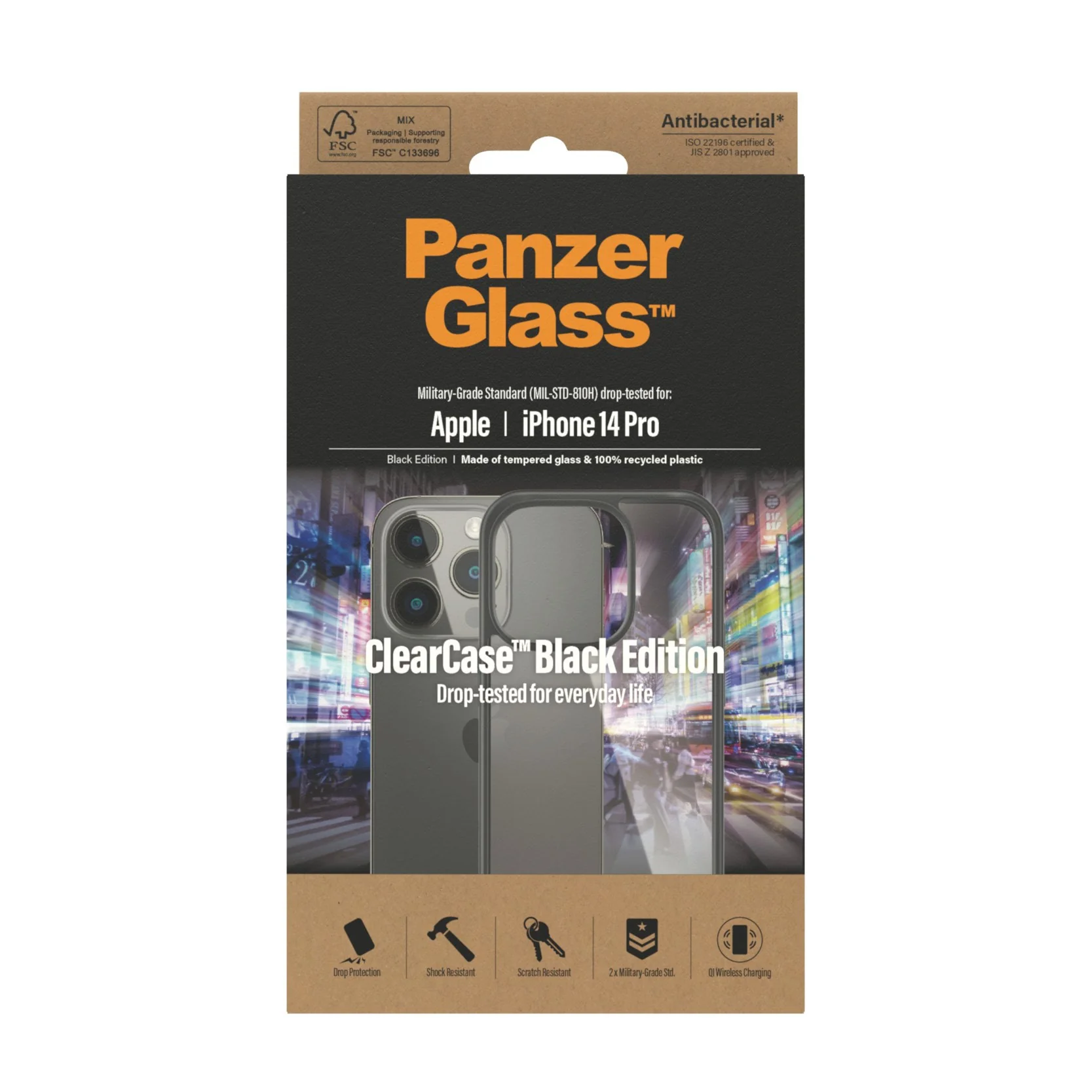 PanzerGlass® ClearCase Transparent iPhone 14 Pro - Image 3