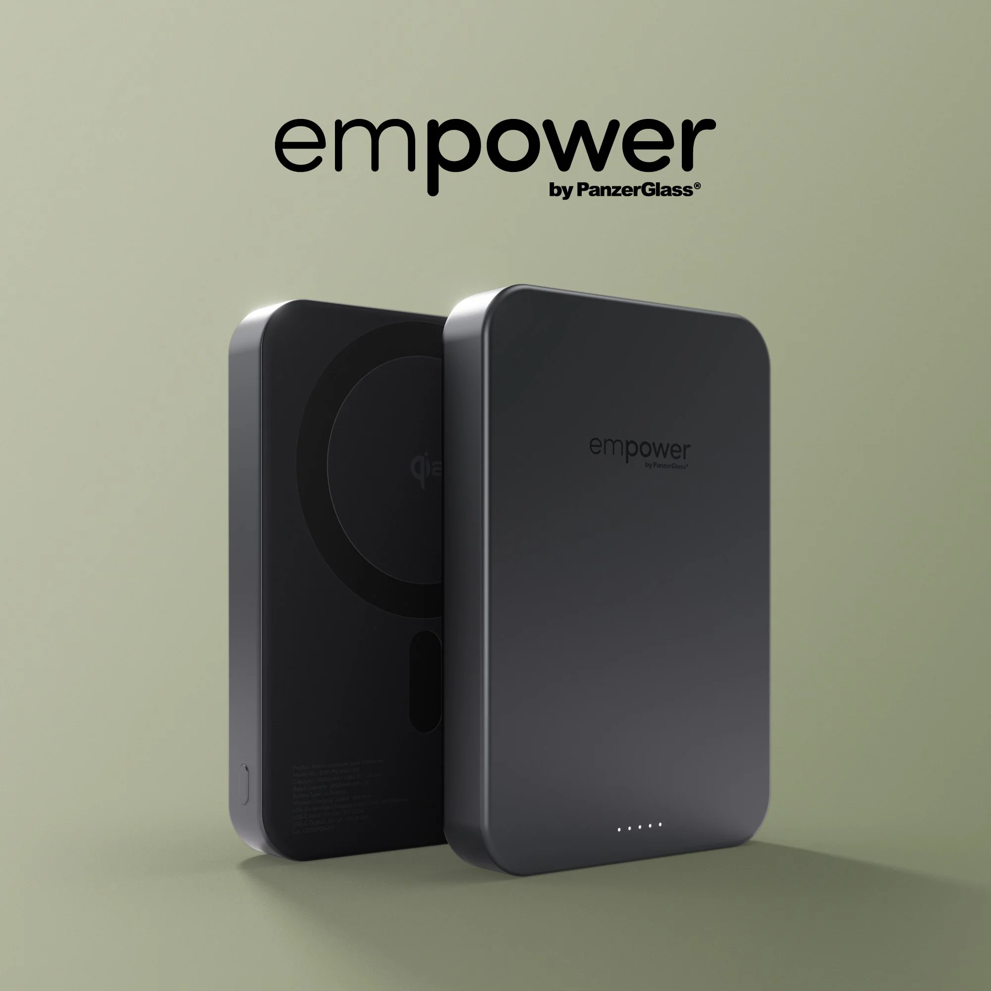 empower™ by PanzerGlass® empower™ Bank | 10000mAh | Space Black - Image 6