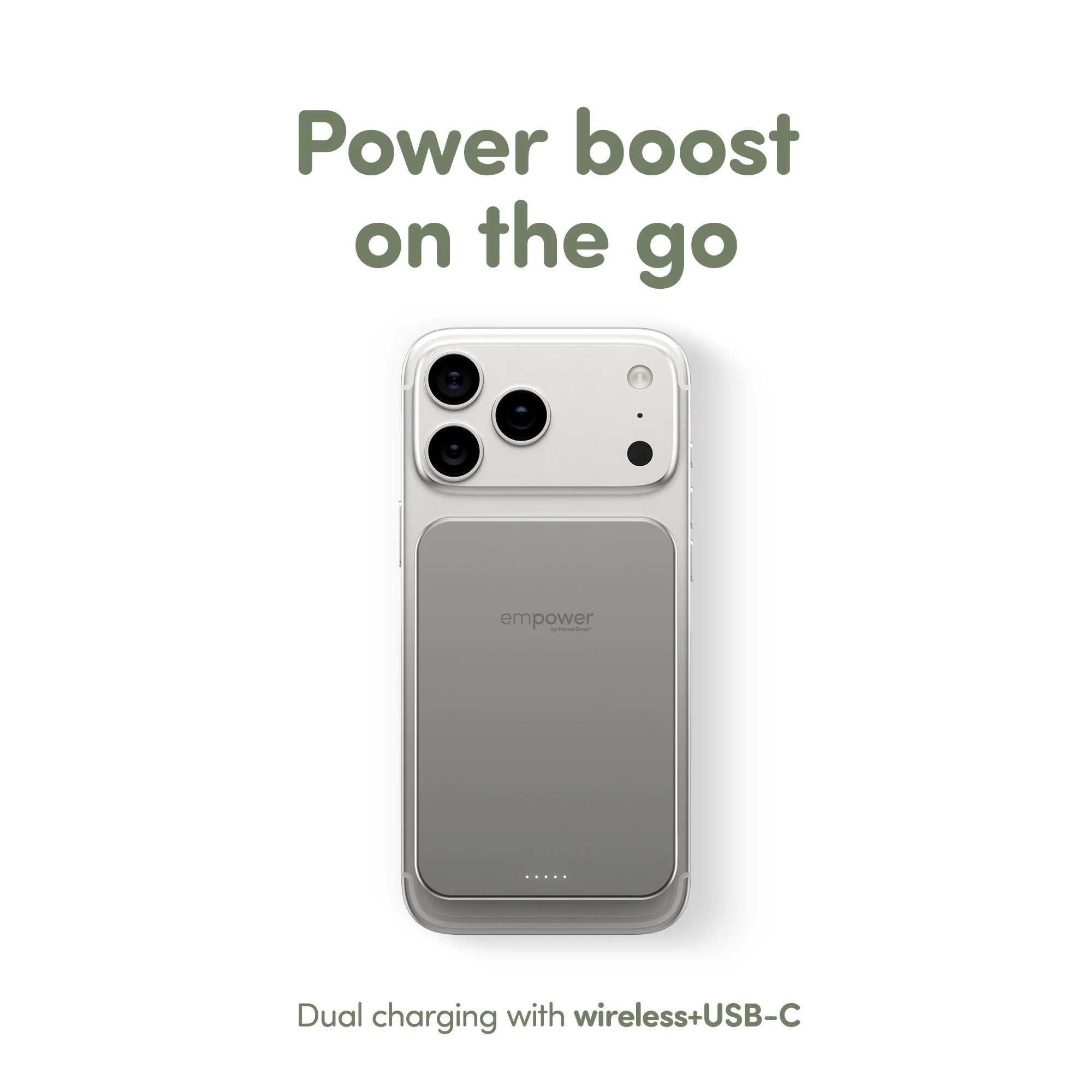 empower™ by PanzerGlass® empower™ Bank | 10000mAh | Titanium - Image 10