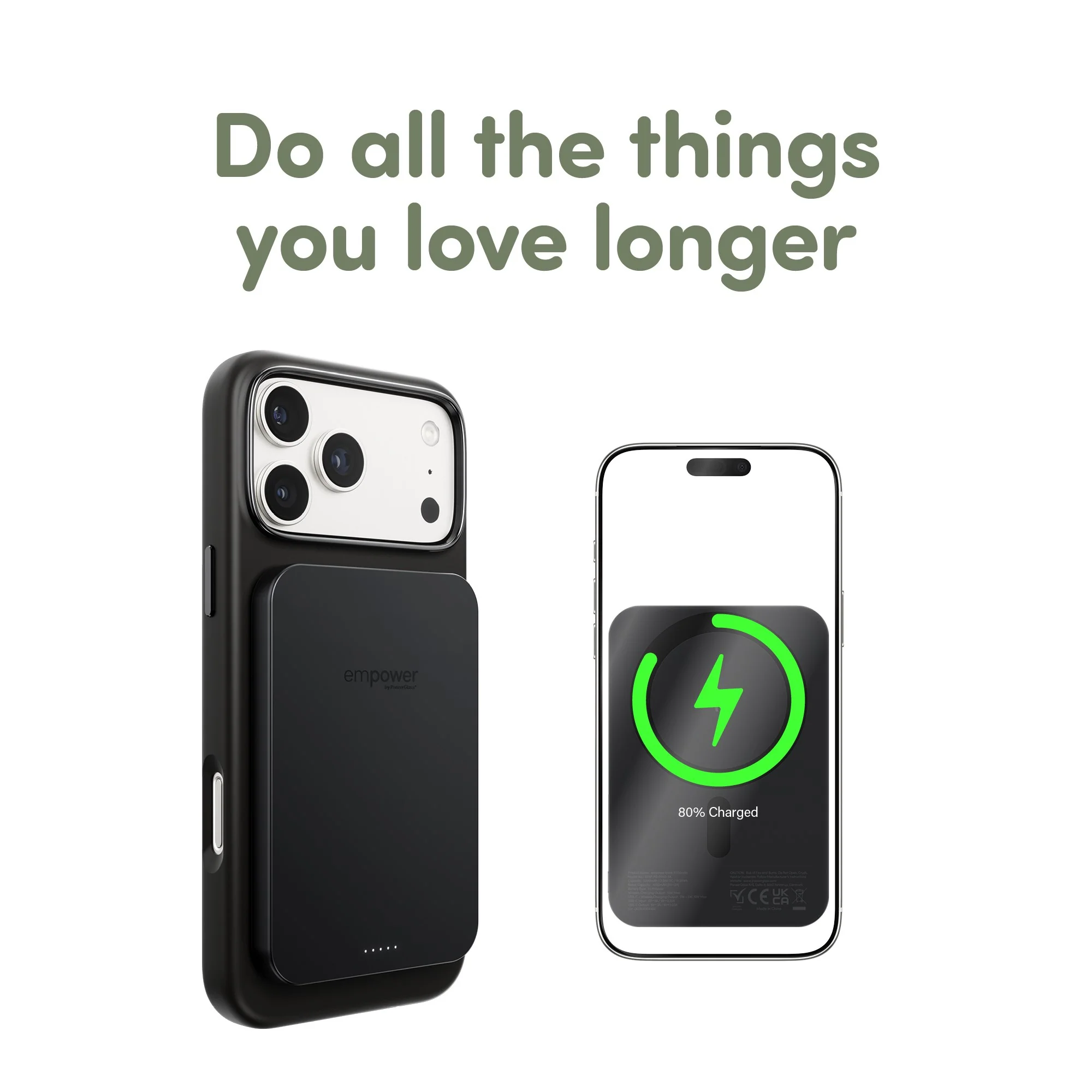 empower™ by PanzerGlass® empower™ Bank | 5000mAh | Space Black - Image 11