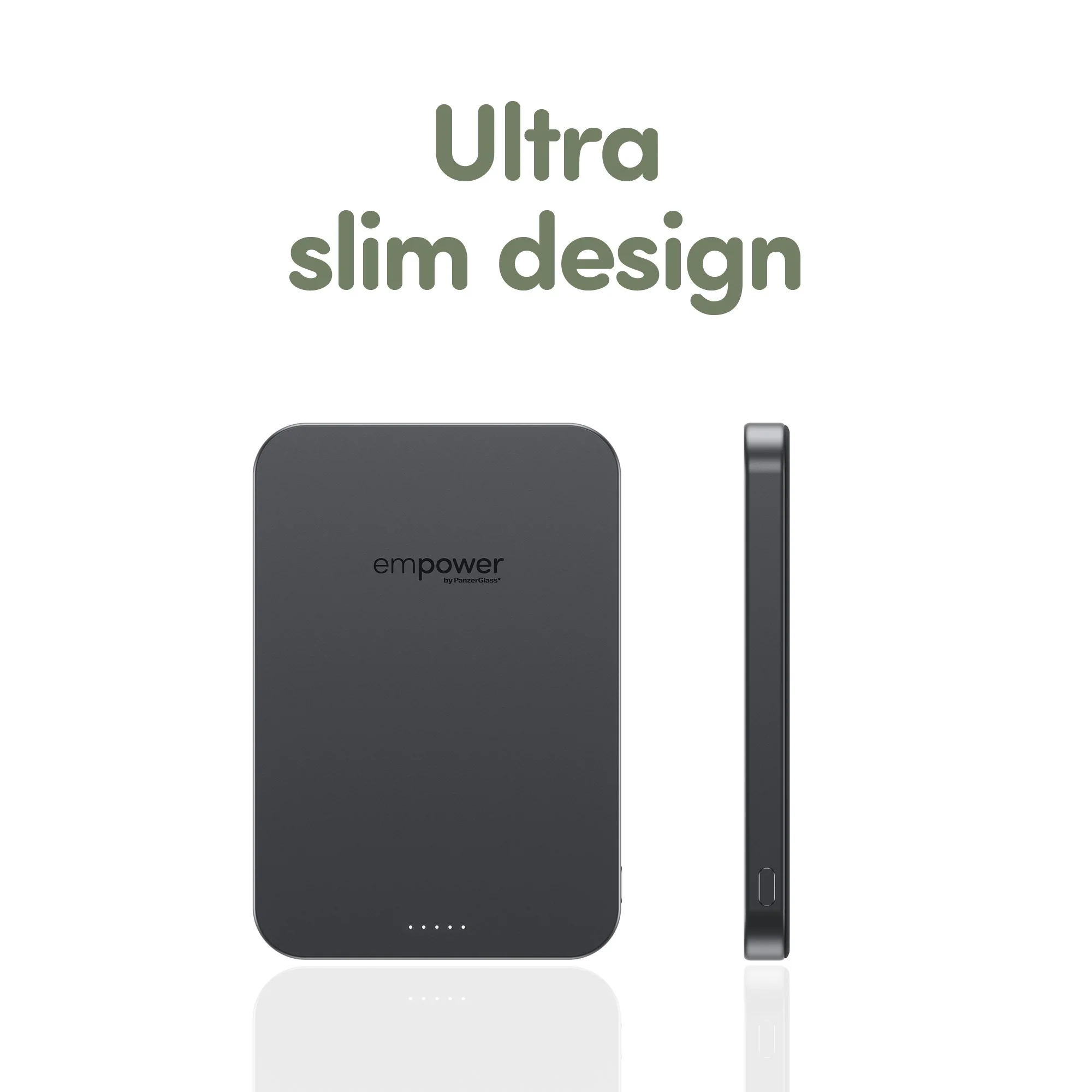 empower™ by PanzerGlass® empower™ Bank | 5000mAh | Space Black - Image 12