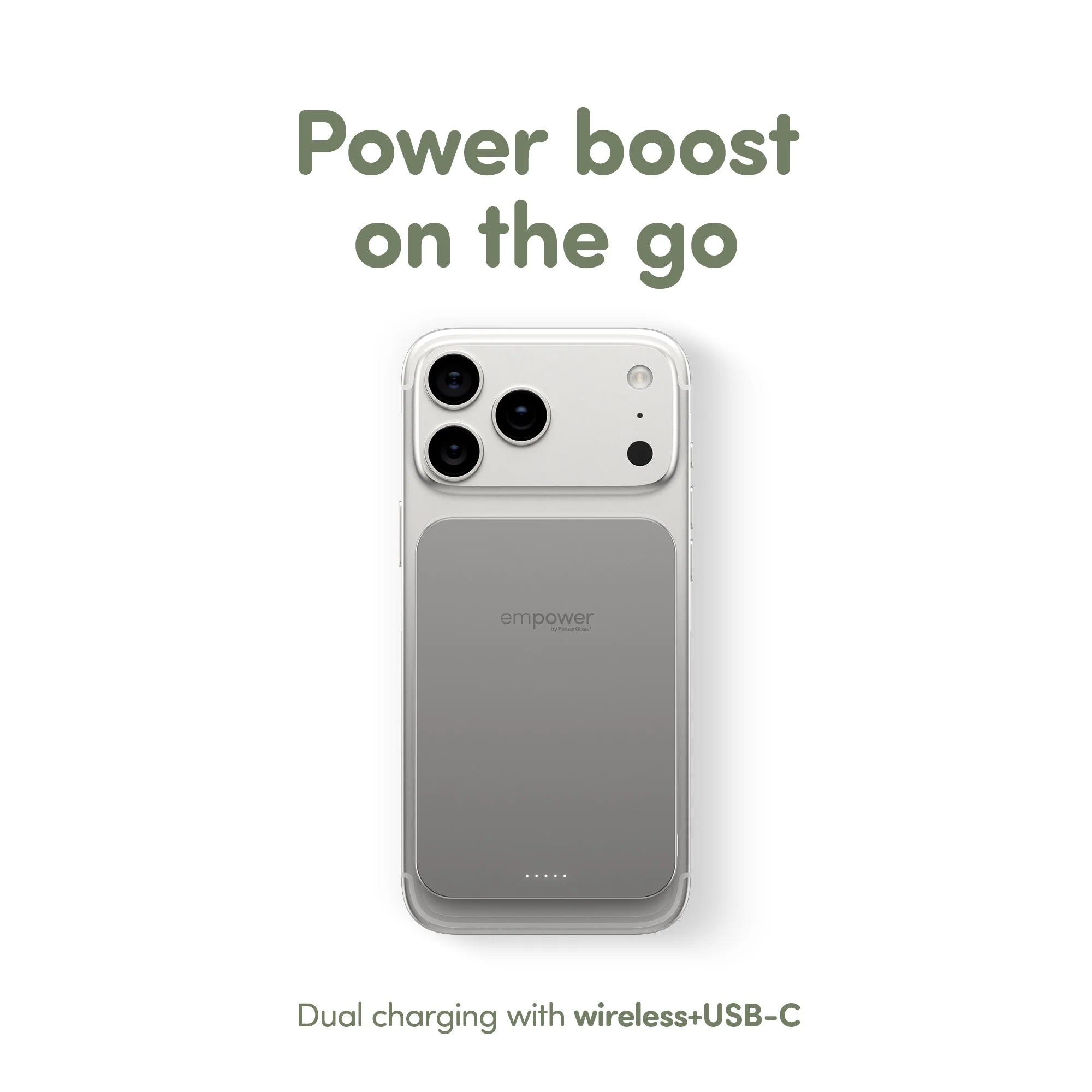 empower™ by PanzerGlass® empower™ Bank | 5000mAh | Titanium - Image 10
