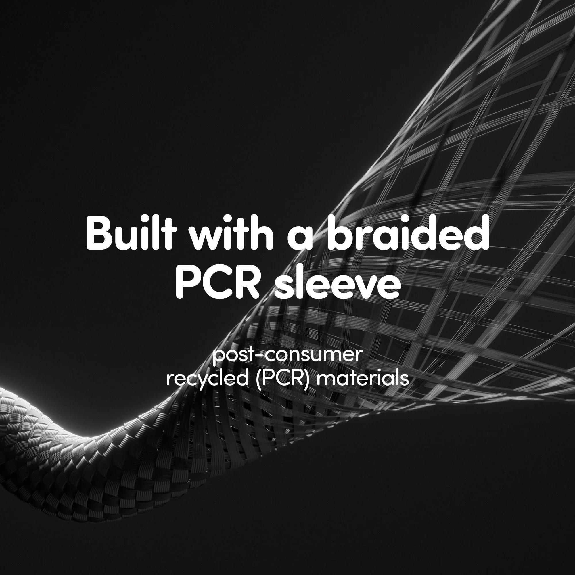 empower™ by PanzerGlass® Racing 240W USB-C to USB-C Cable | USB 2.0 | 1.2M | Silver White - Image 13
