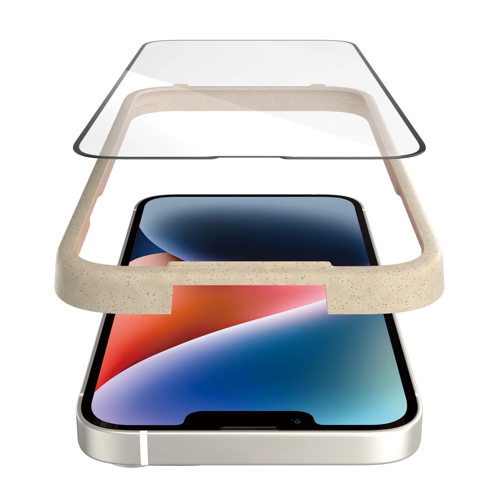 PanzerGlass® Screen Protector iPhone 14 | 13 | 13 Pro | Ultra-Wide Fit w. EasyAligner - Image 7