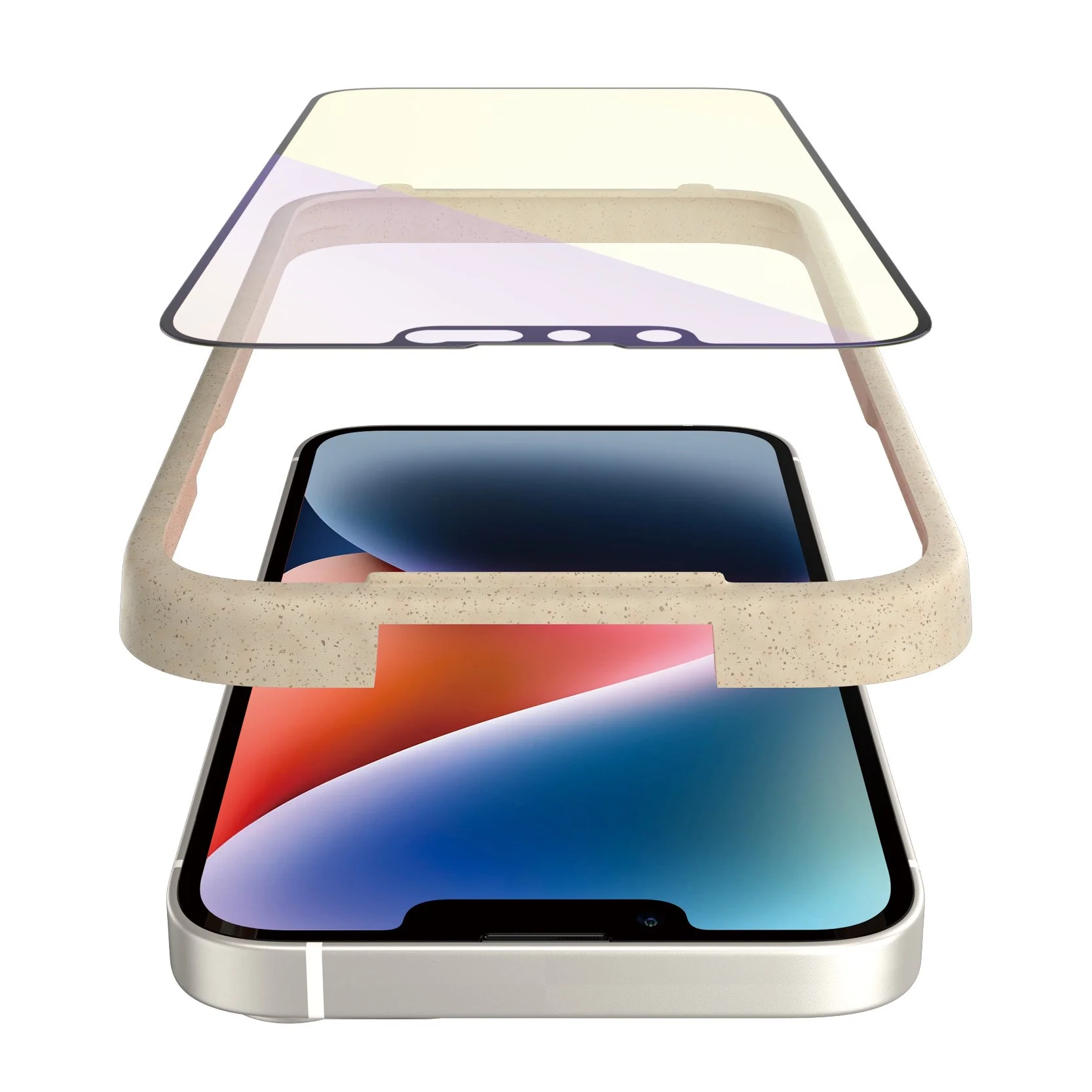 PanzerGlass® Anti-blue light Screen Protector iPhone 14 | 13 | 13 Pro | Ultra-Wide Fit w. EasyAligner - Image 8