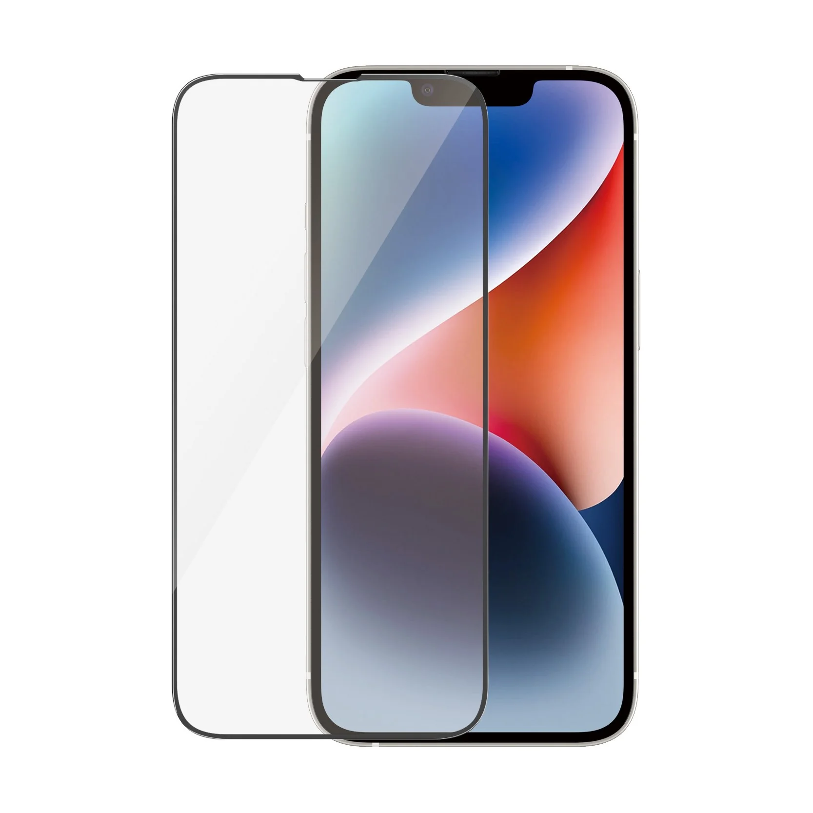 PanzerGlassÂź Anti-reflective Screen Protector iPhone 14 | 13 | 13 Pro | Ultra-Wide Fit w. EasyAligner - Image 4