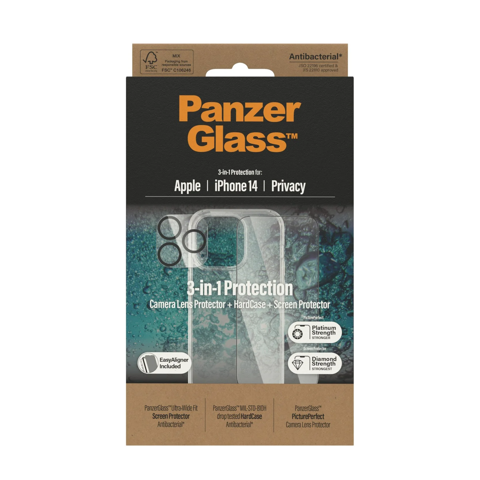 PanzerGlass® 3-in-1 Privacy Bundle iPhone 14 - Image 3