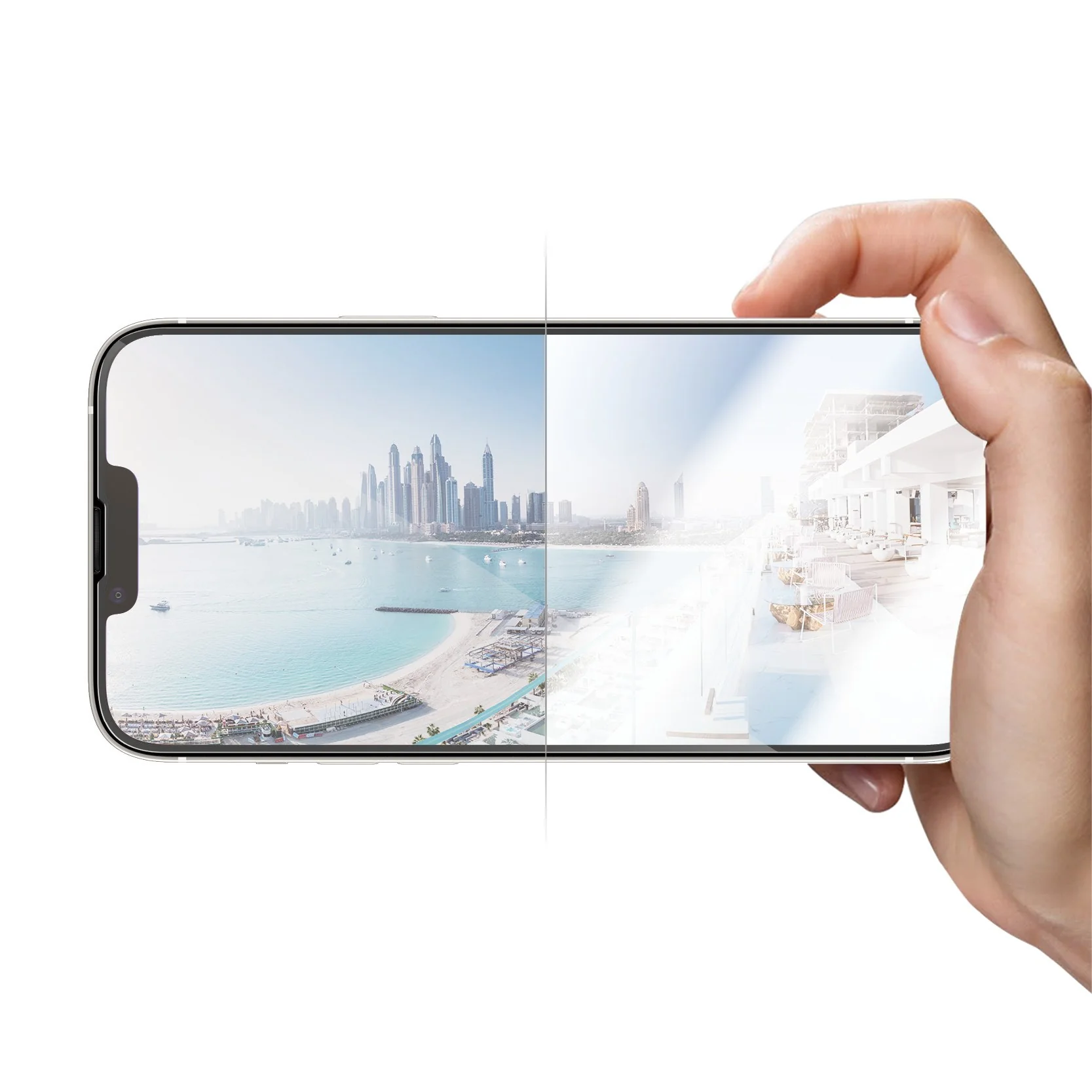 PanzerGlass® Anti-Reflective Screen Protector iPhone 14 Plus | 13 Pro Max | Ultra-Wide Fit w. EasyAligner - Image 7