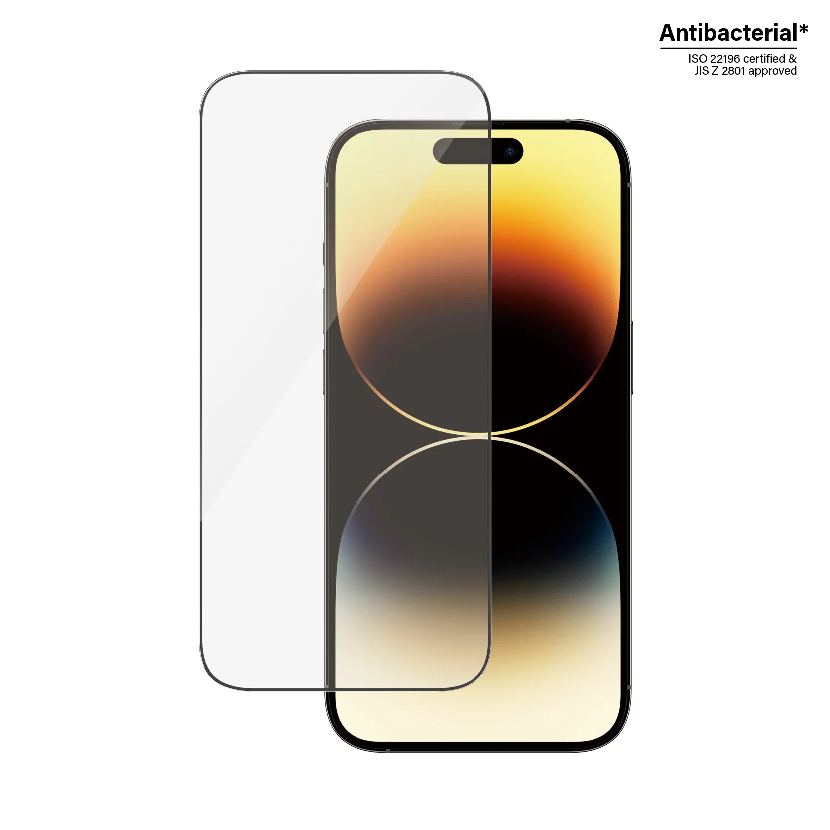 PanzerGlass® Screen Protector iPhone 14 Pro | Ultra-Wide Fit w. EasyAligner