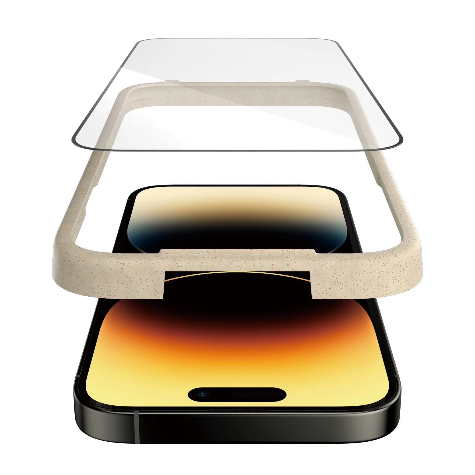 PanzerGlass® Screen Protector iPhone 14 Pro | Ultra-Wide Fit w. EasyAligner - Image 7