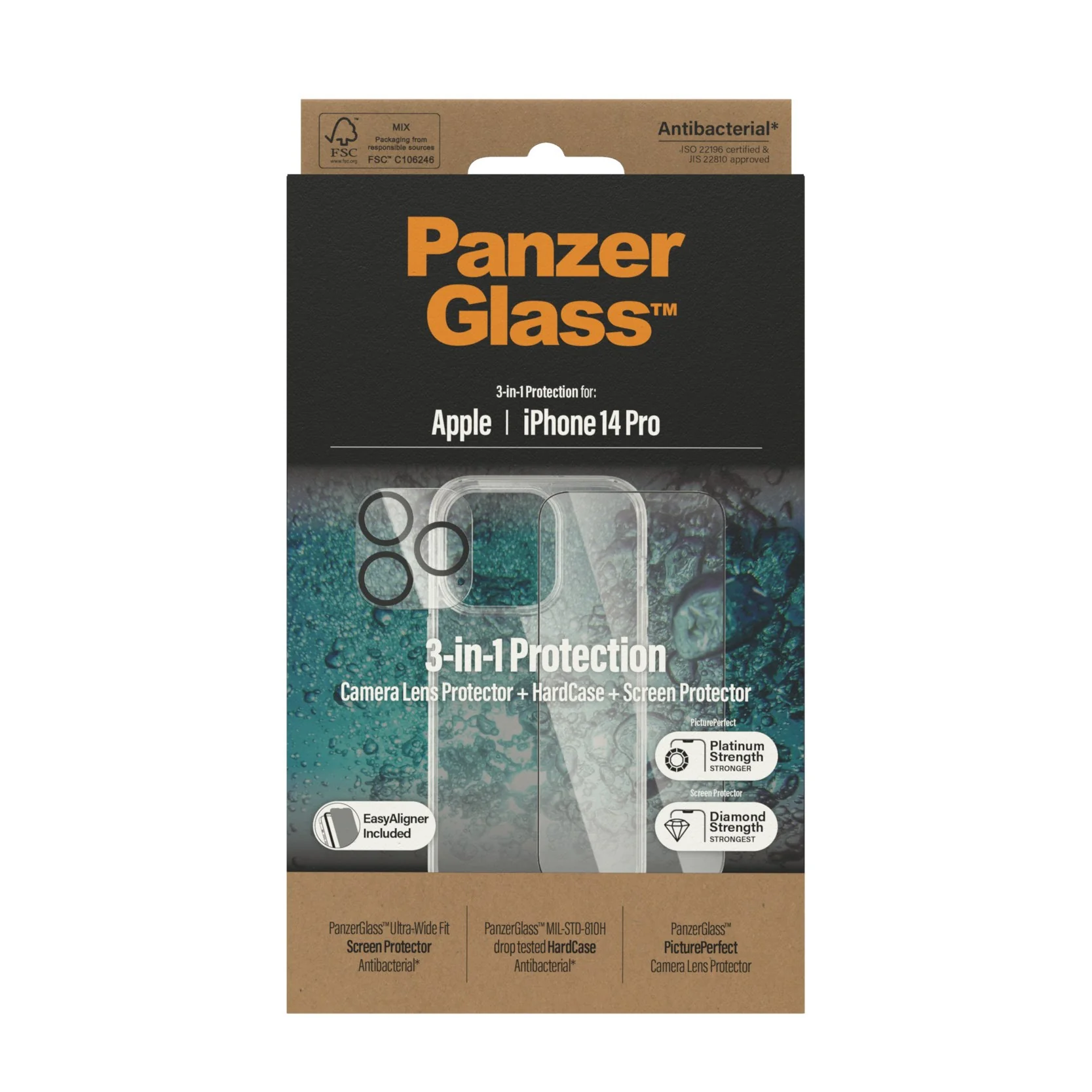 PanzerGlass® 3-in-1 Bundle iPhone 14 Pro - Image 3
