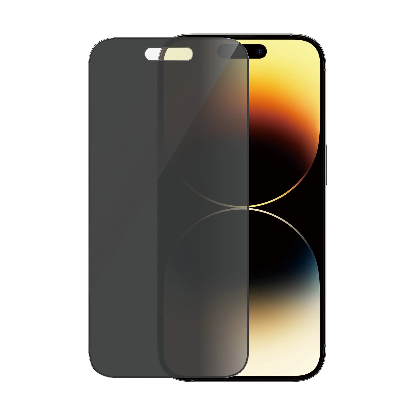 PanzerGlass® Privacy Screen Protector iPhone 14 Pro | Ultra-Wide Fit w. EasyAligner - Image 4