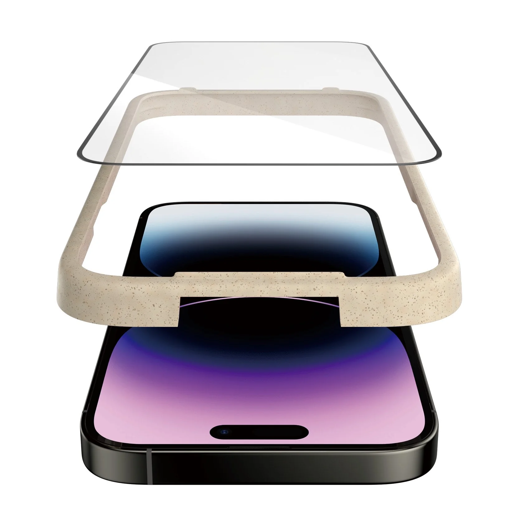 PanzerGlass® Screen Protector iPhone 14 Pro Max | Ultra-Wide Fit w. EasyAligner - Image 7