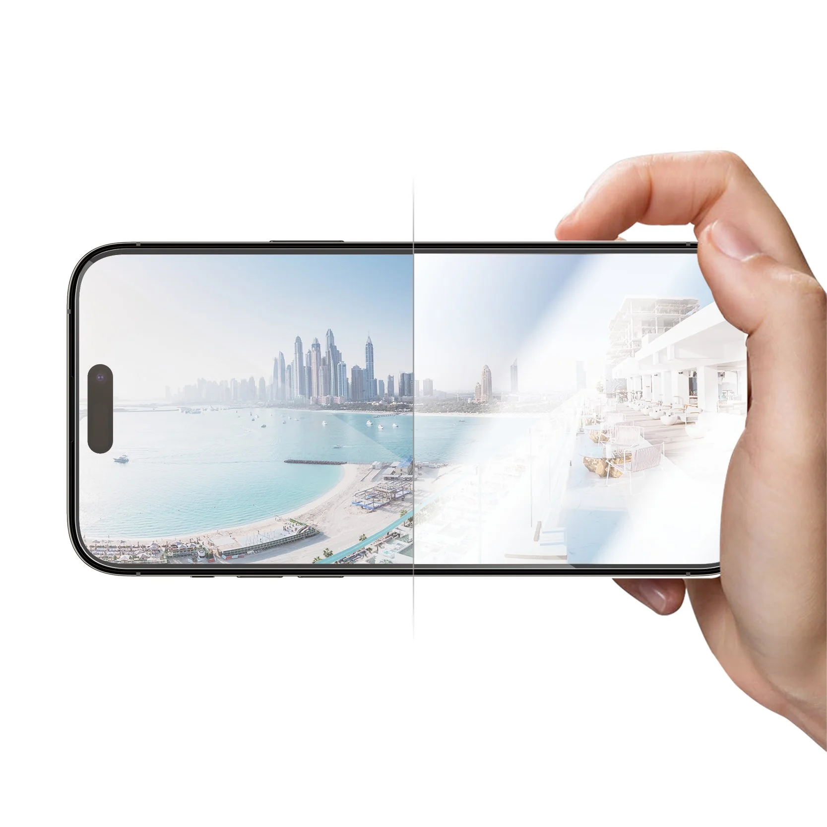 PanzerGlass® Anti-Reflective Screen Protector iPhone 14 Pro Max | Ultra-Wide Fit w. EasyAligner - Image 7
