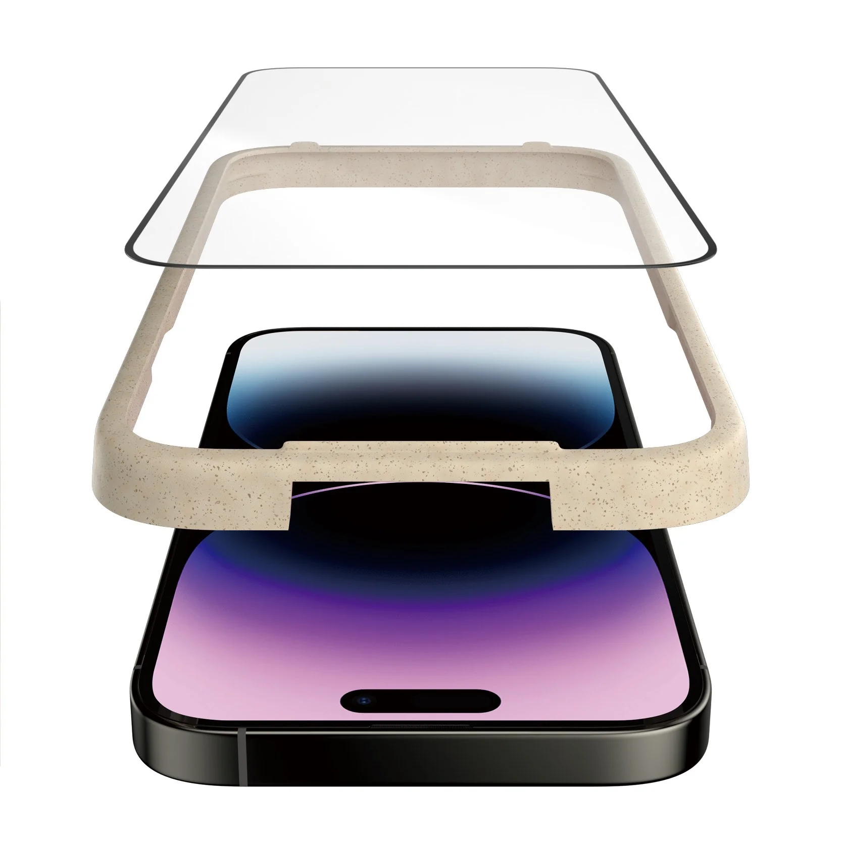PanzerGlass® Anti-Reflective Screen Protector iPhone 14 Pro Max | Ultra-Wide Fit w. EasyAligner - Image 8